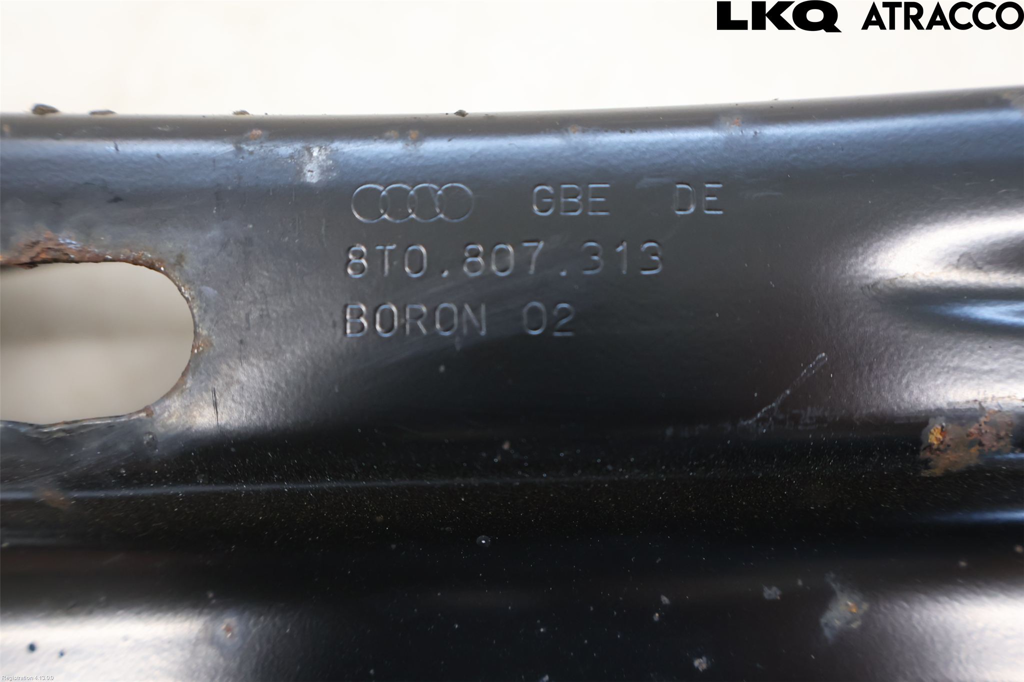 Audi A4 12-15 Stötfångarbalk Bak