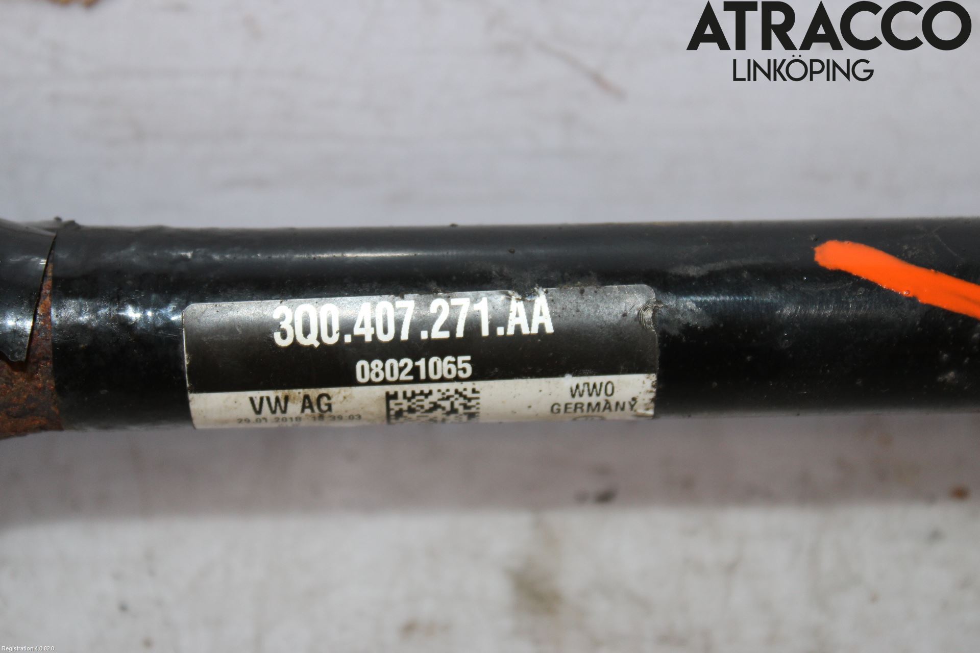 Skoda KAROQ 18- Drivaxel Fram Vänster