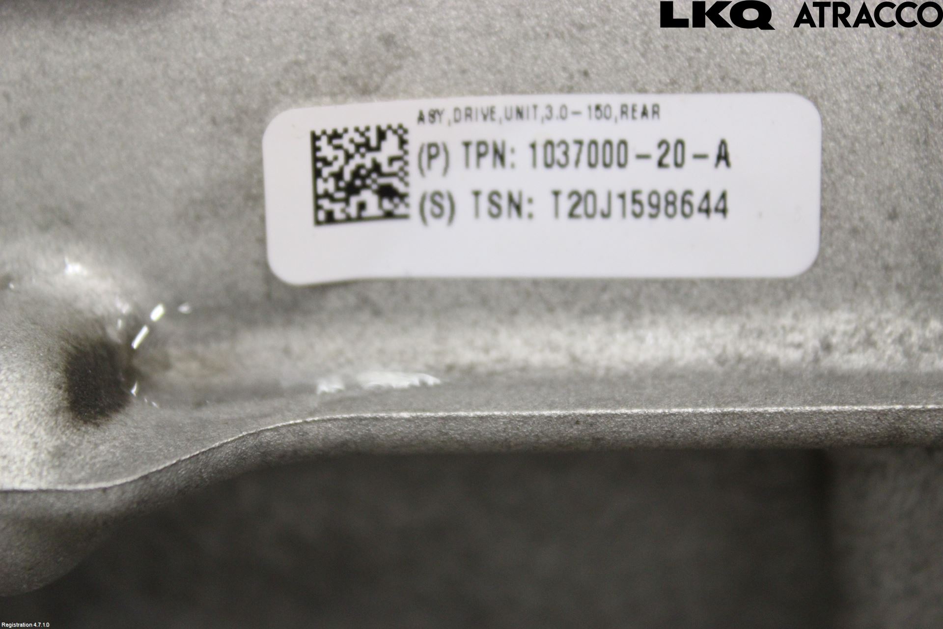 Tesla MODEL S 13- Motor Elektrisk Bak