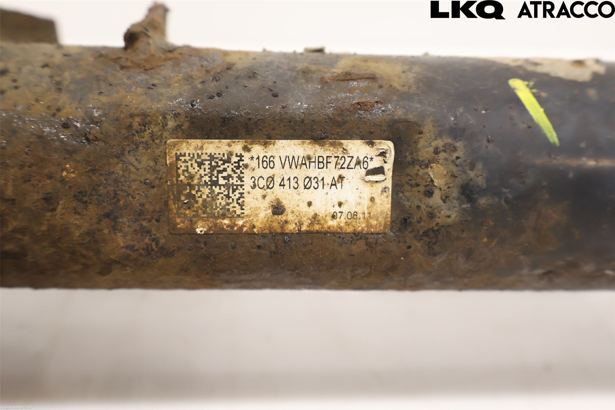 Volkswagen VW PASSAT 11-14 Fjäderben Fram Höger