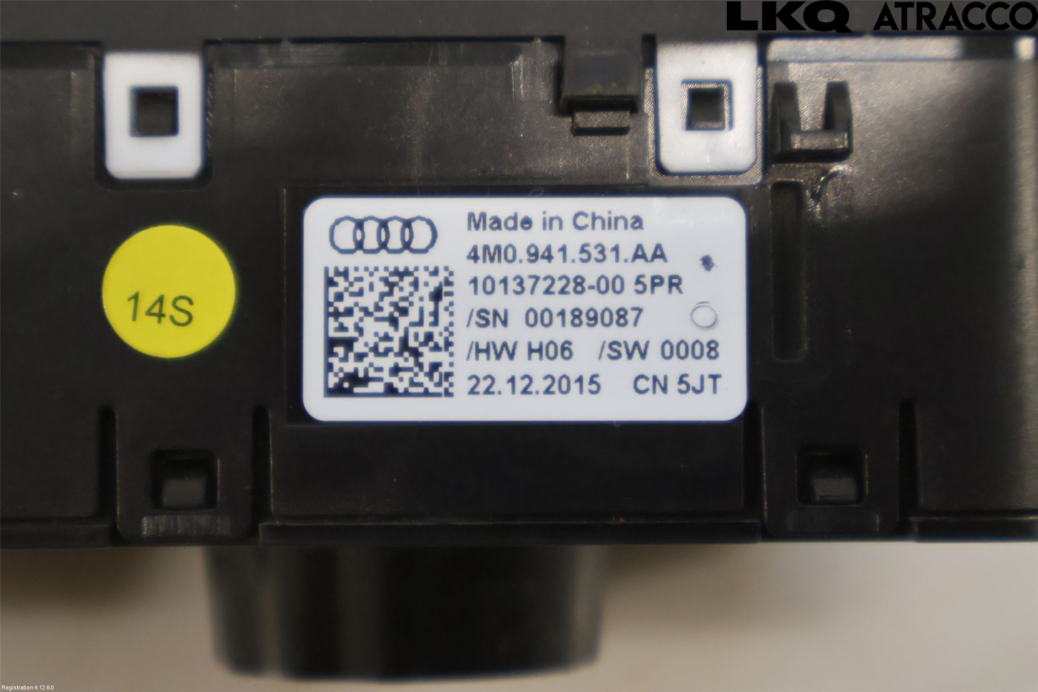 Audi A4/S4 B9 16-19 Strömställare Ljus