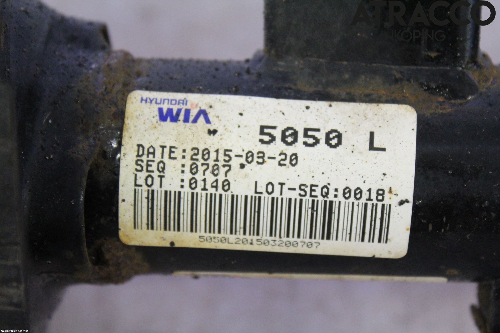 Kia RIO 12-16 Fjäderben Fram Vänster