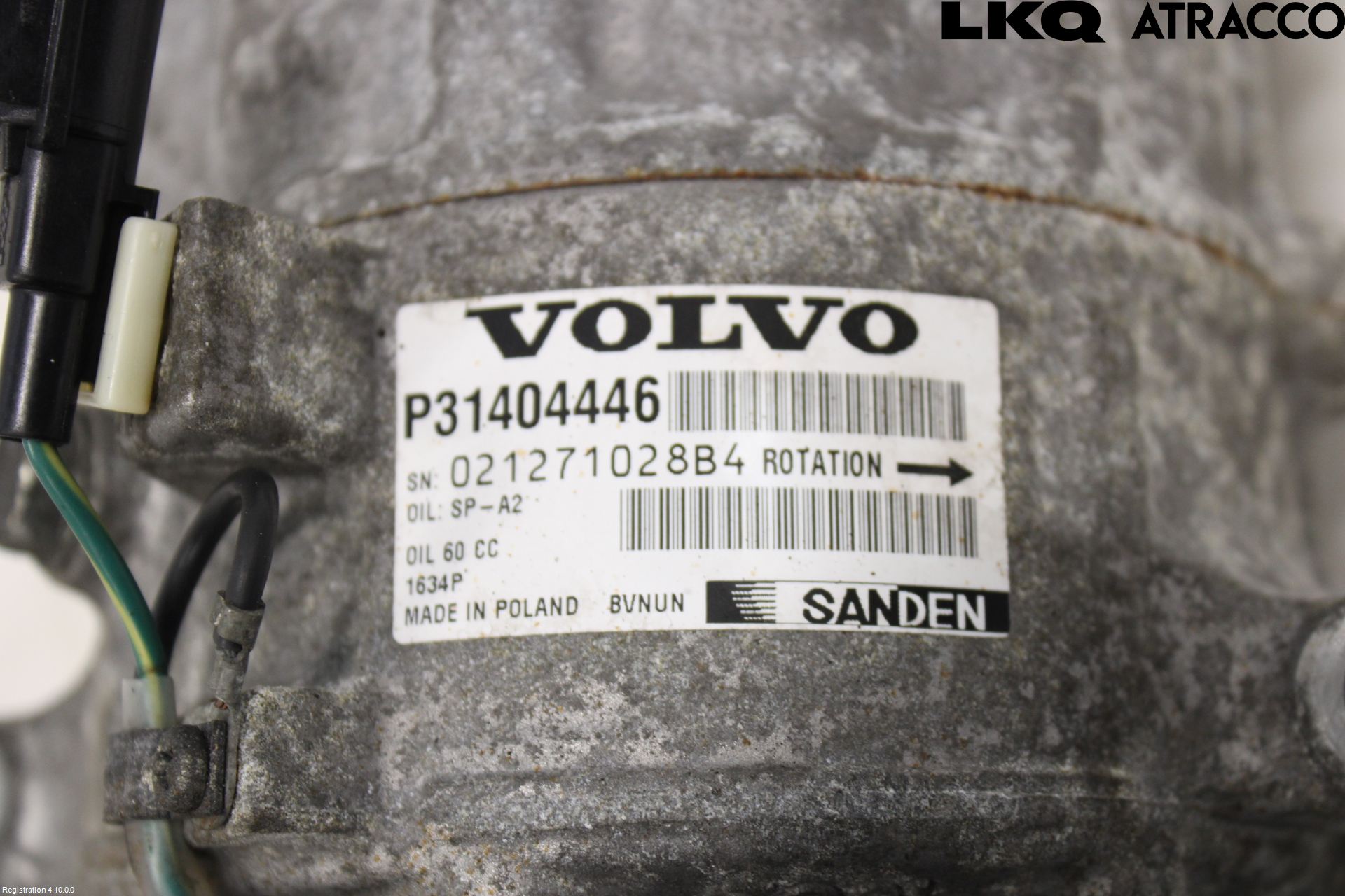 Volvo S60 14-18 Ac Kompressor