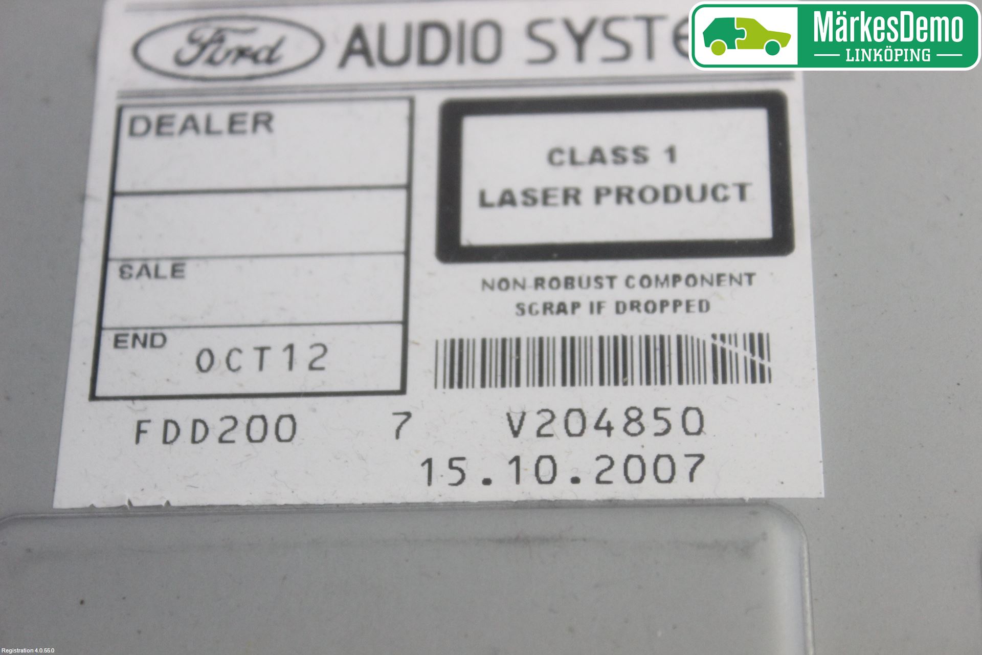 Ford FOCUS     04-07 Cd Radio - Multimediapanel