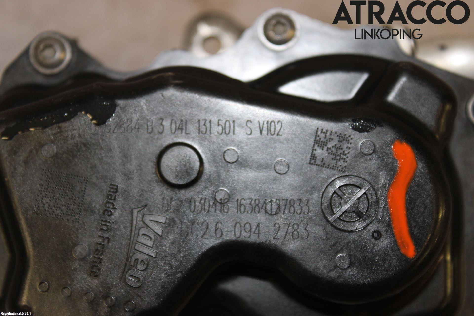 Volkswagen VW GOLF / E-GOLF VII 13-20 Egr Ventil