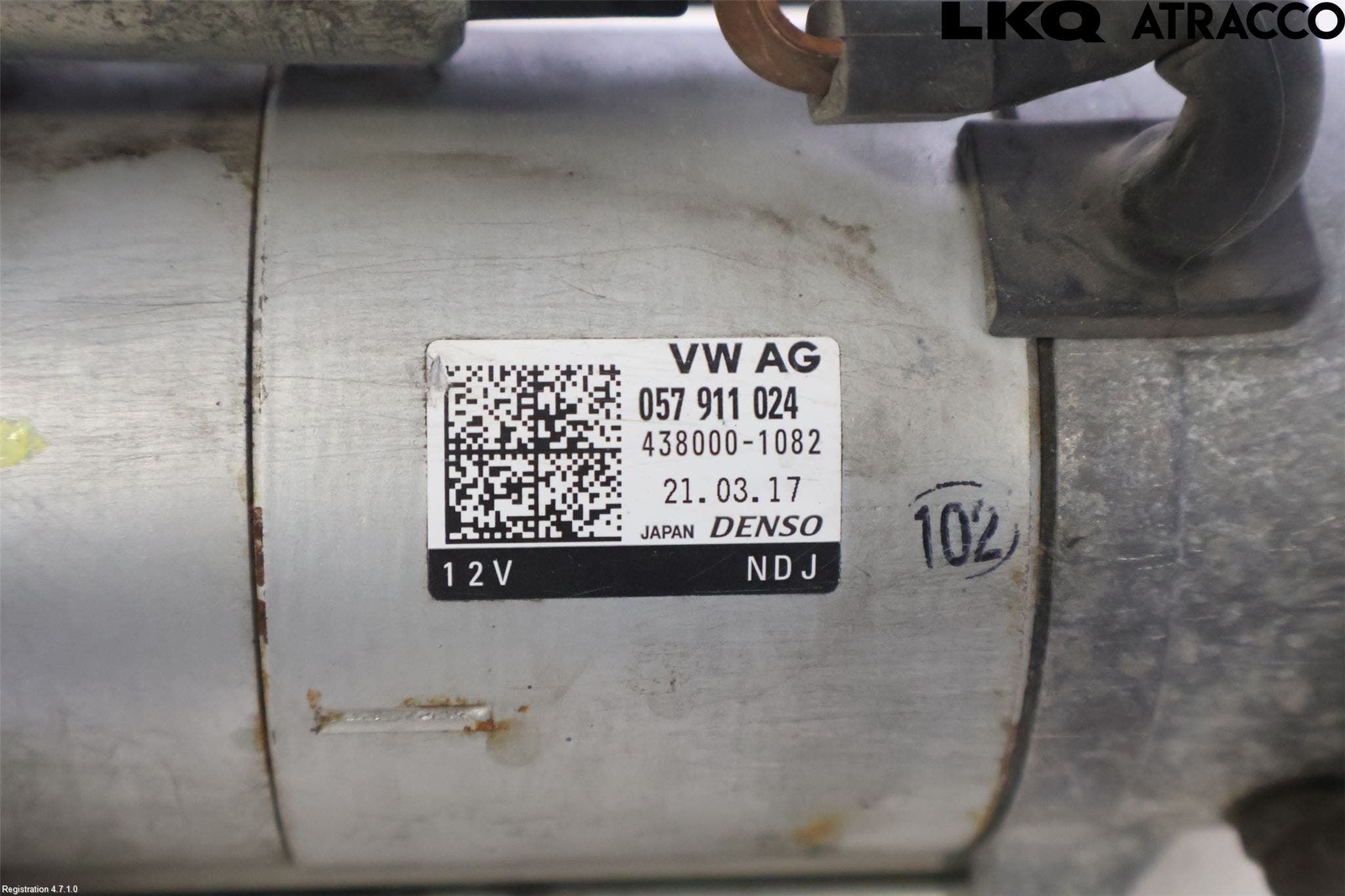 Audi Q7/SQ7 Startmotor Diesel