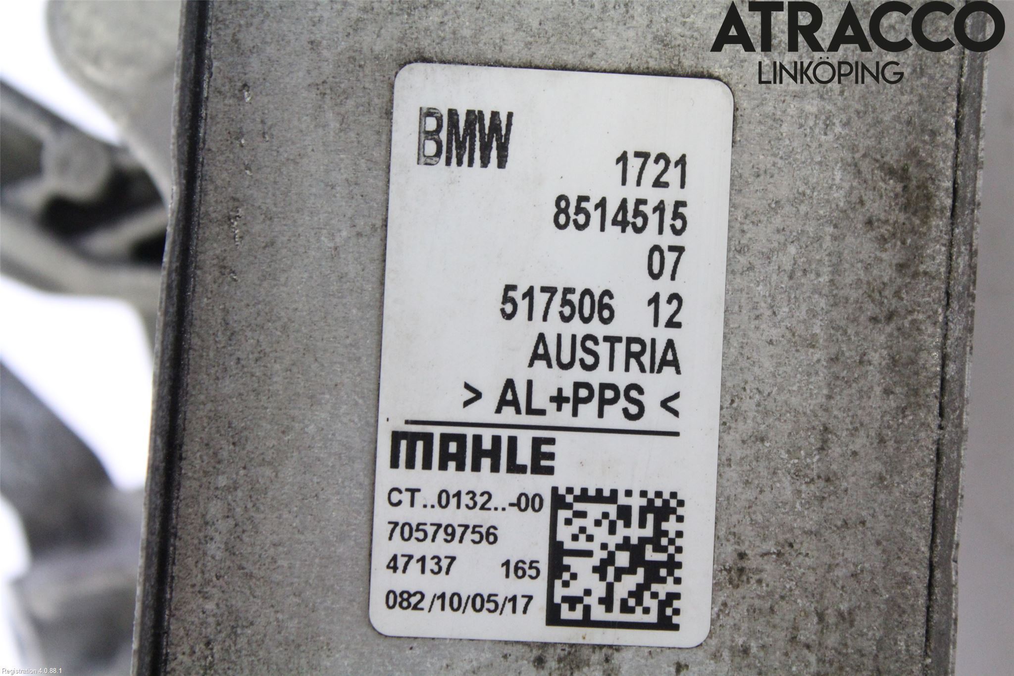 BMW 5 G30/G31/F90 17-23 Oljekylare Automat