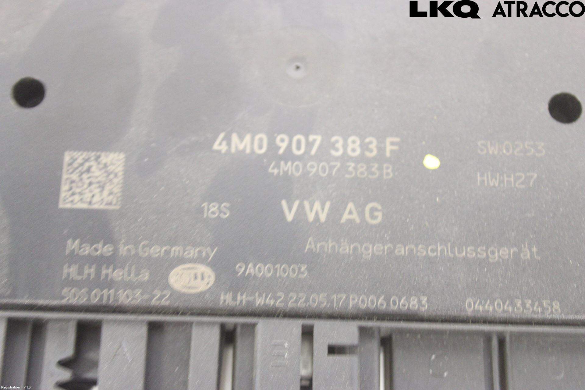 Audi Q7/SQ7 Styrenhet Dragkrok