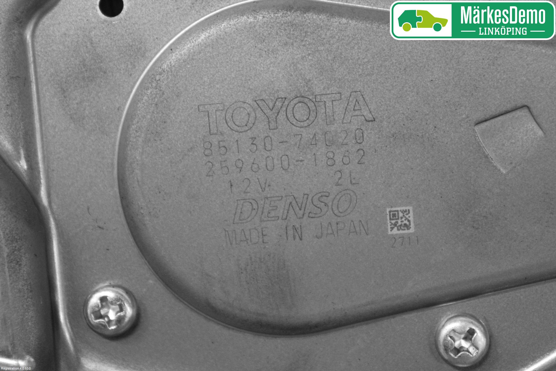 Toyota iQ Torkarmotor Baklucka