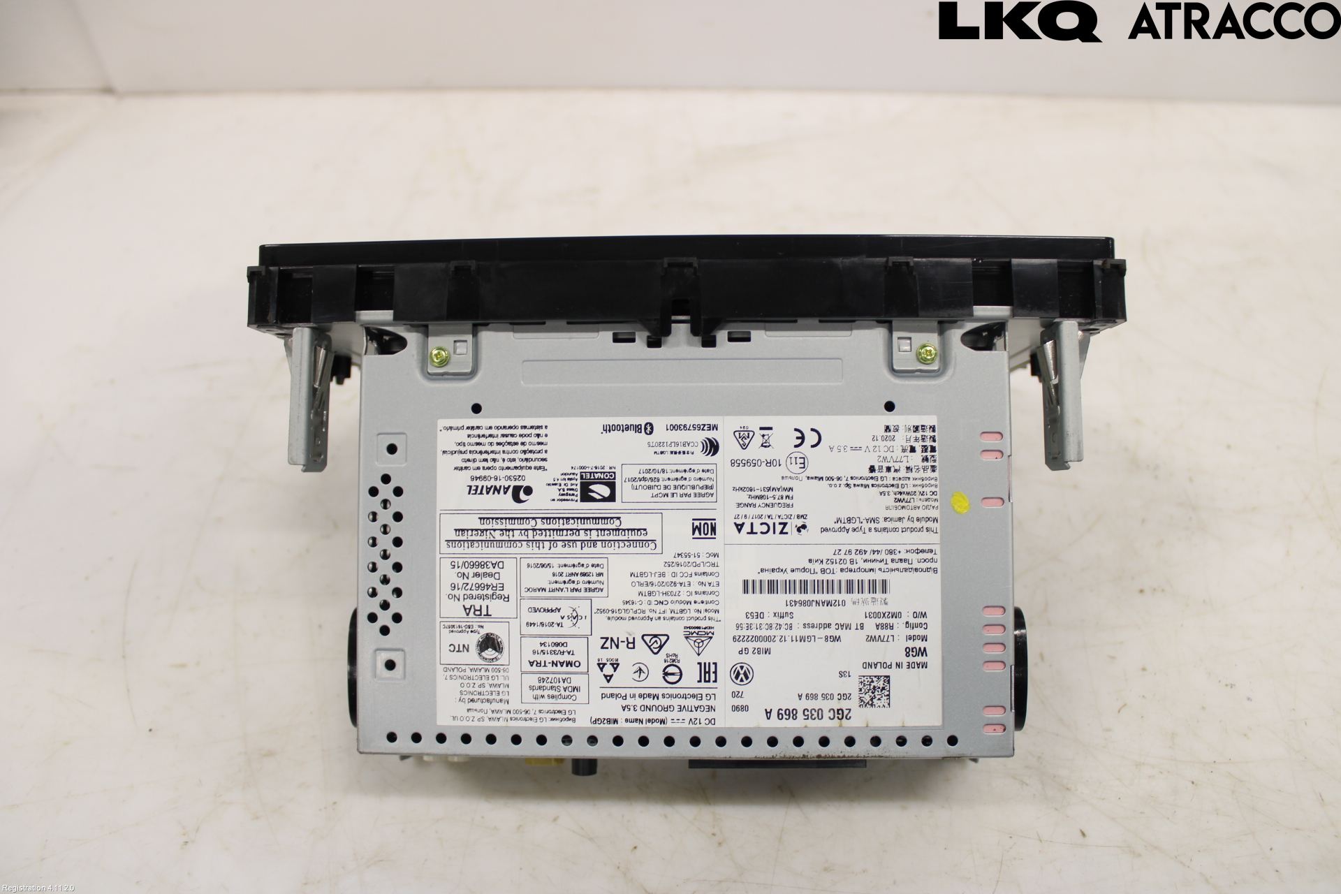 Volkswagen VW T-CROSS 19- Cd Radio - Multimediapanel