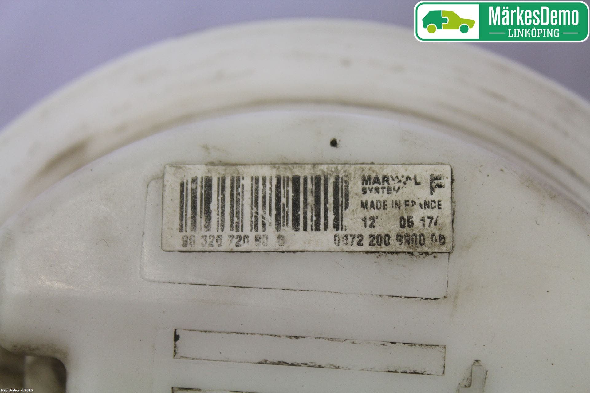 Citroen C4 I 05-10 Bränslepump El