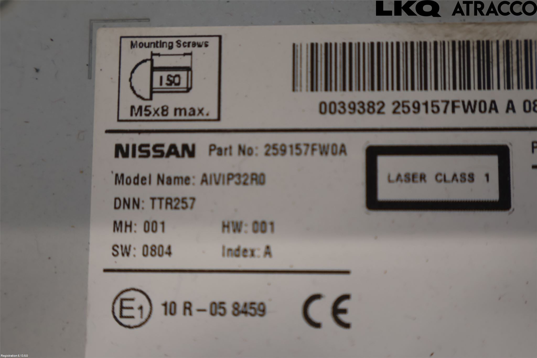 Nissan QASHQAI 17-21 Cd Radio - Multimediapanel