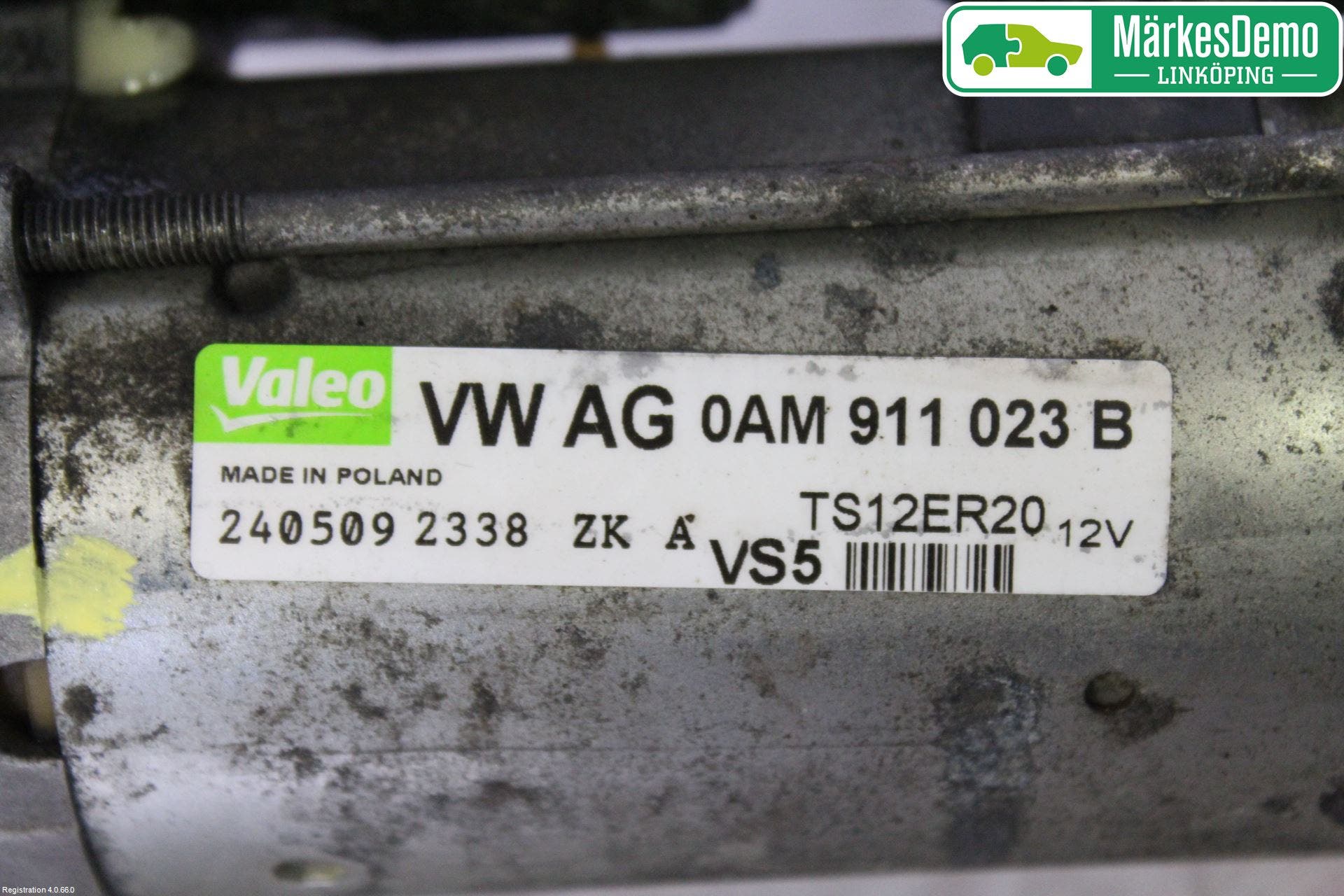 Volkswagen VW PASSAT 05-11 Startmotor