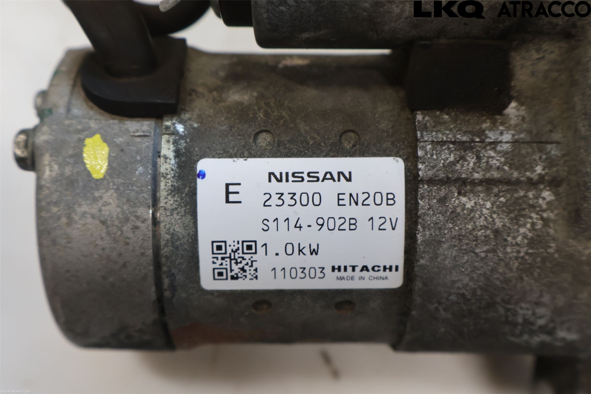 Nissan QASHQAI+2  10-14 Startmotor