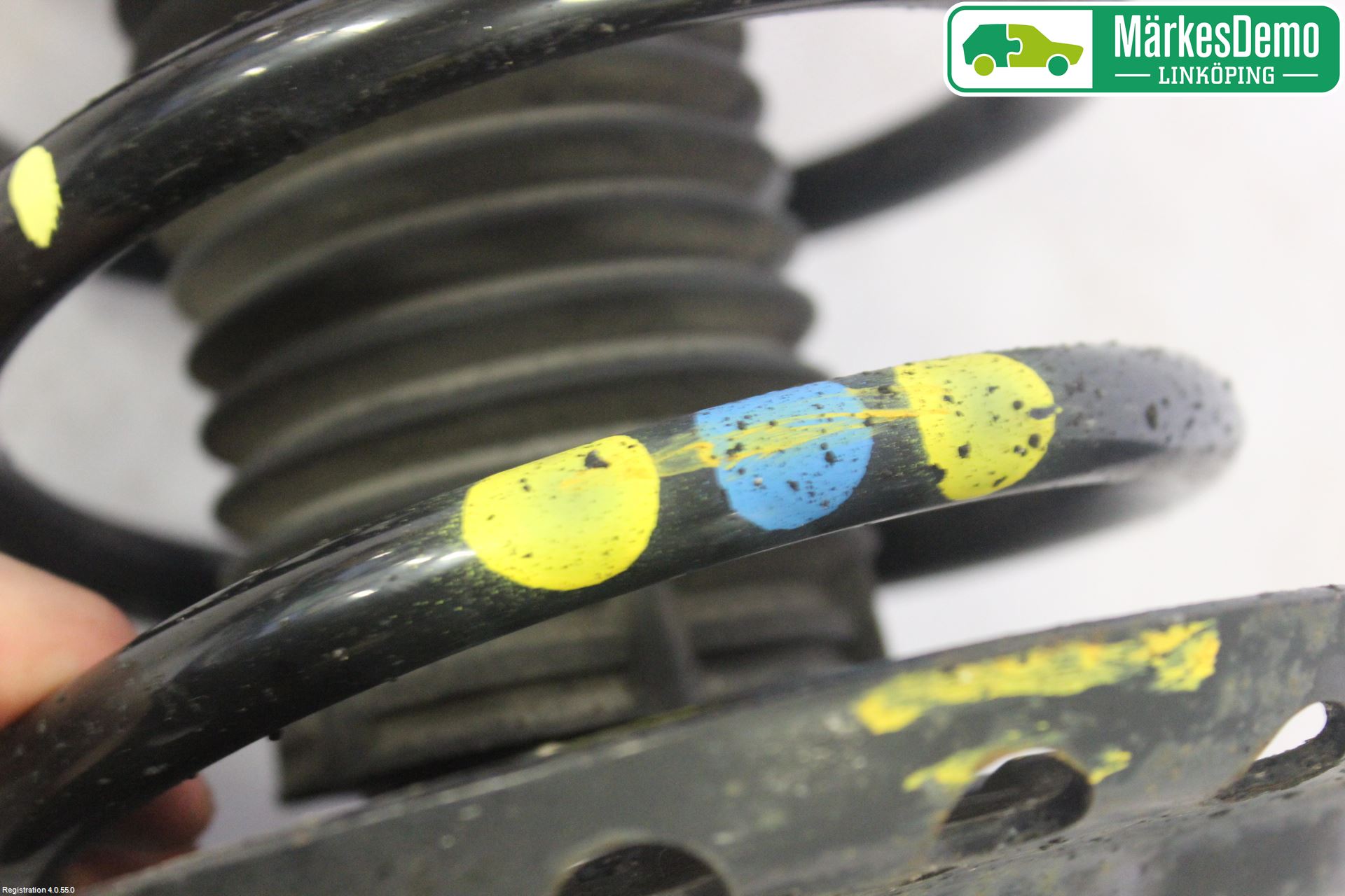 Volvo S80 07-13 Fjäderben Fram Vänster