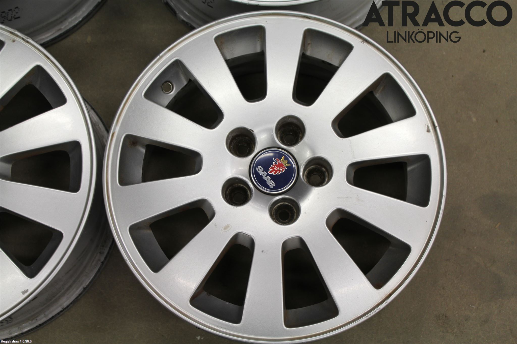 Saab 9-5 -05 Fälgsats Aluminium
