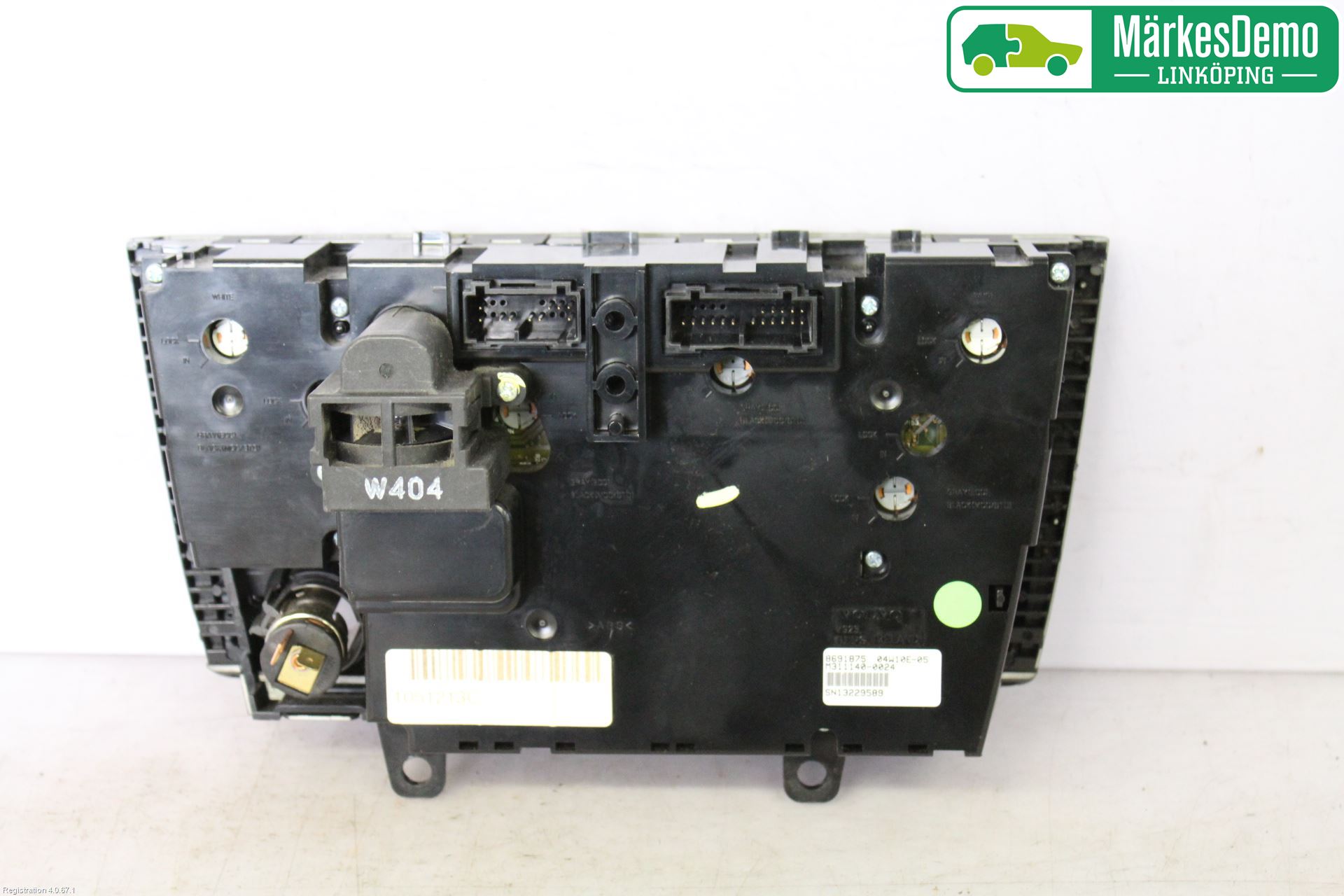 Volvo S80 04-06 Ac Styrenhet Ac Manöveren