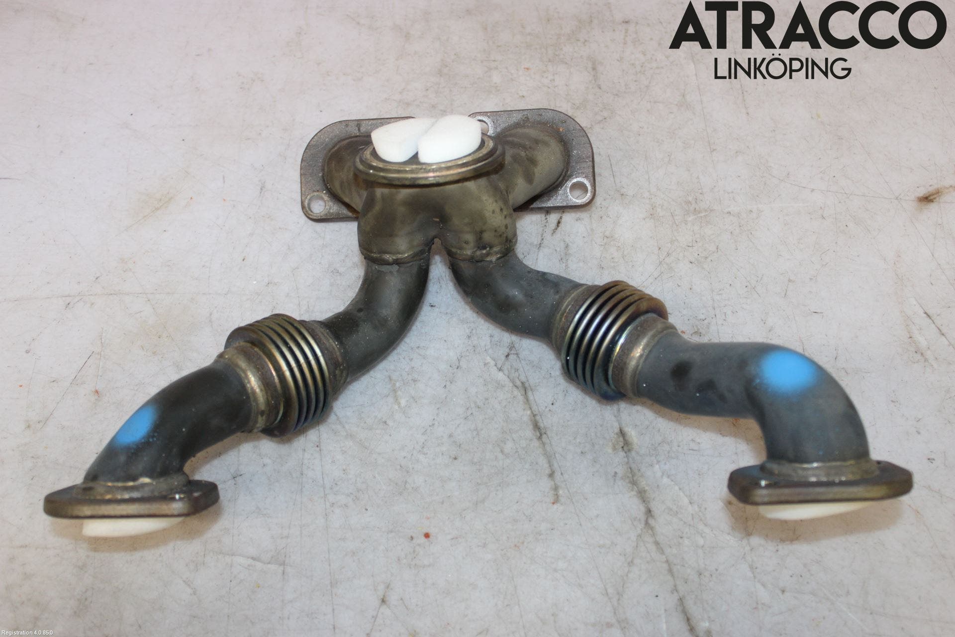 BMW 5 F10/F11/F18 09-17 Grenrör Avgas