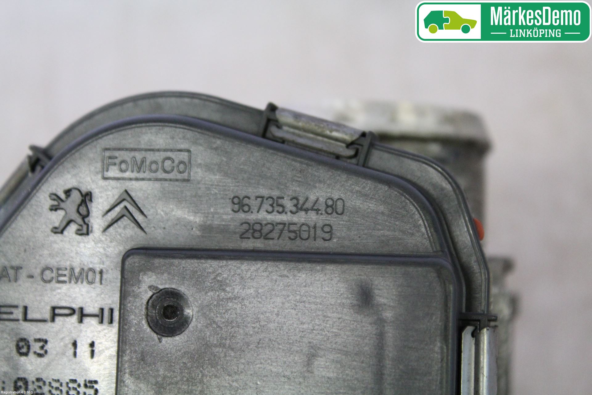 Volvo S40 08-12 Injspjällhus