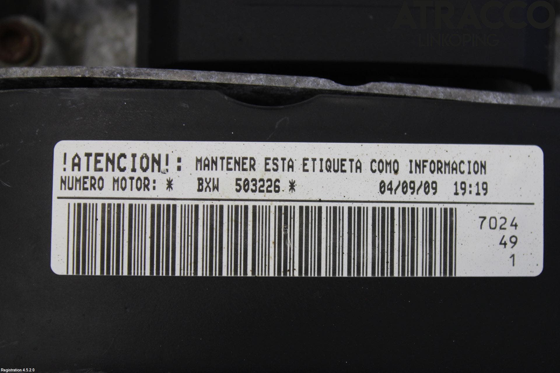 Seat IBIZA IV 08-16 Motor Bensin