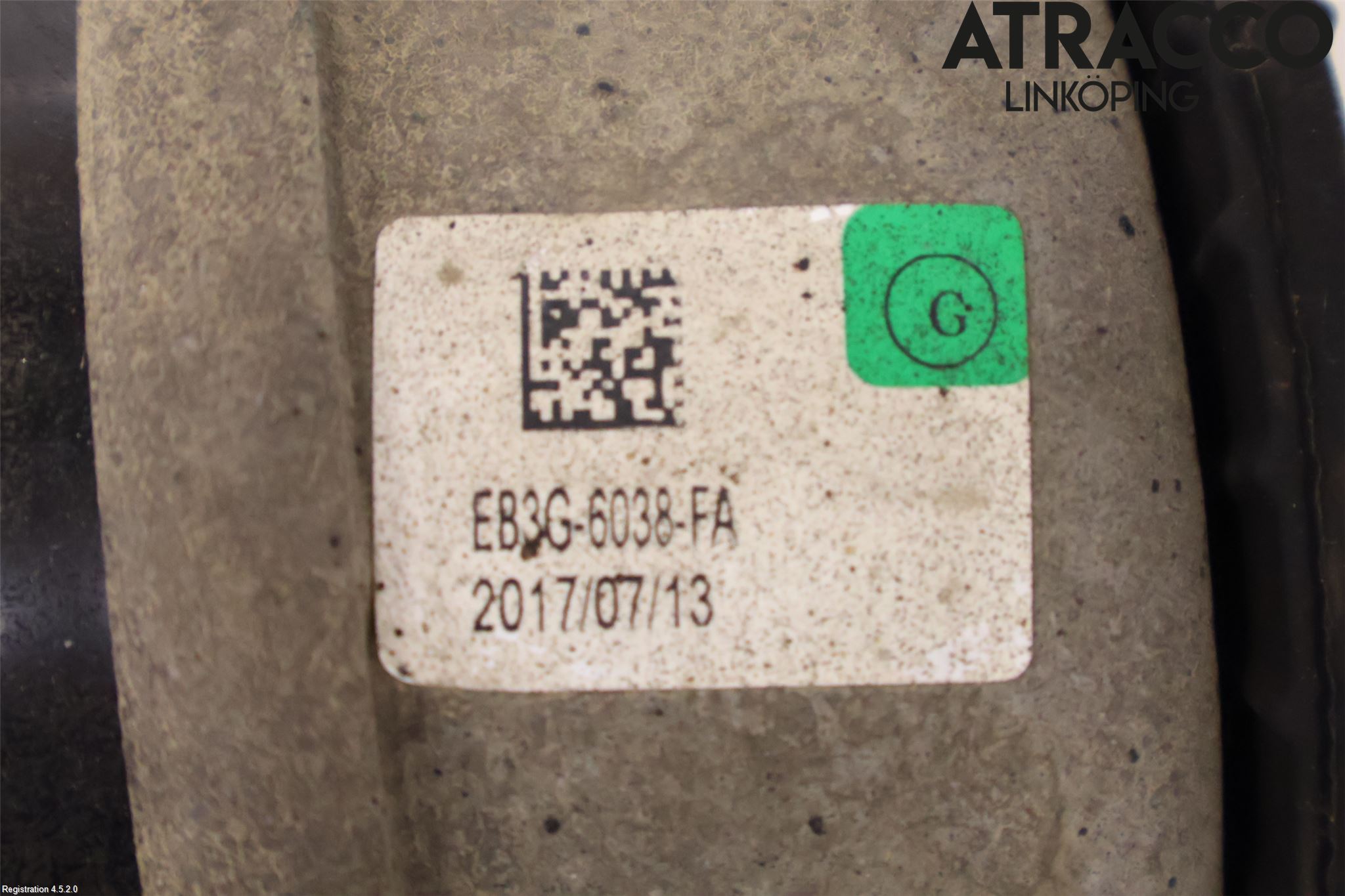 Ford RANGER EU 12-23 Motorfäste