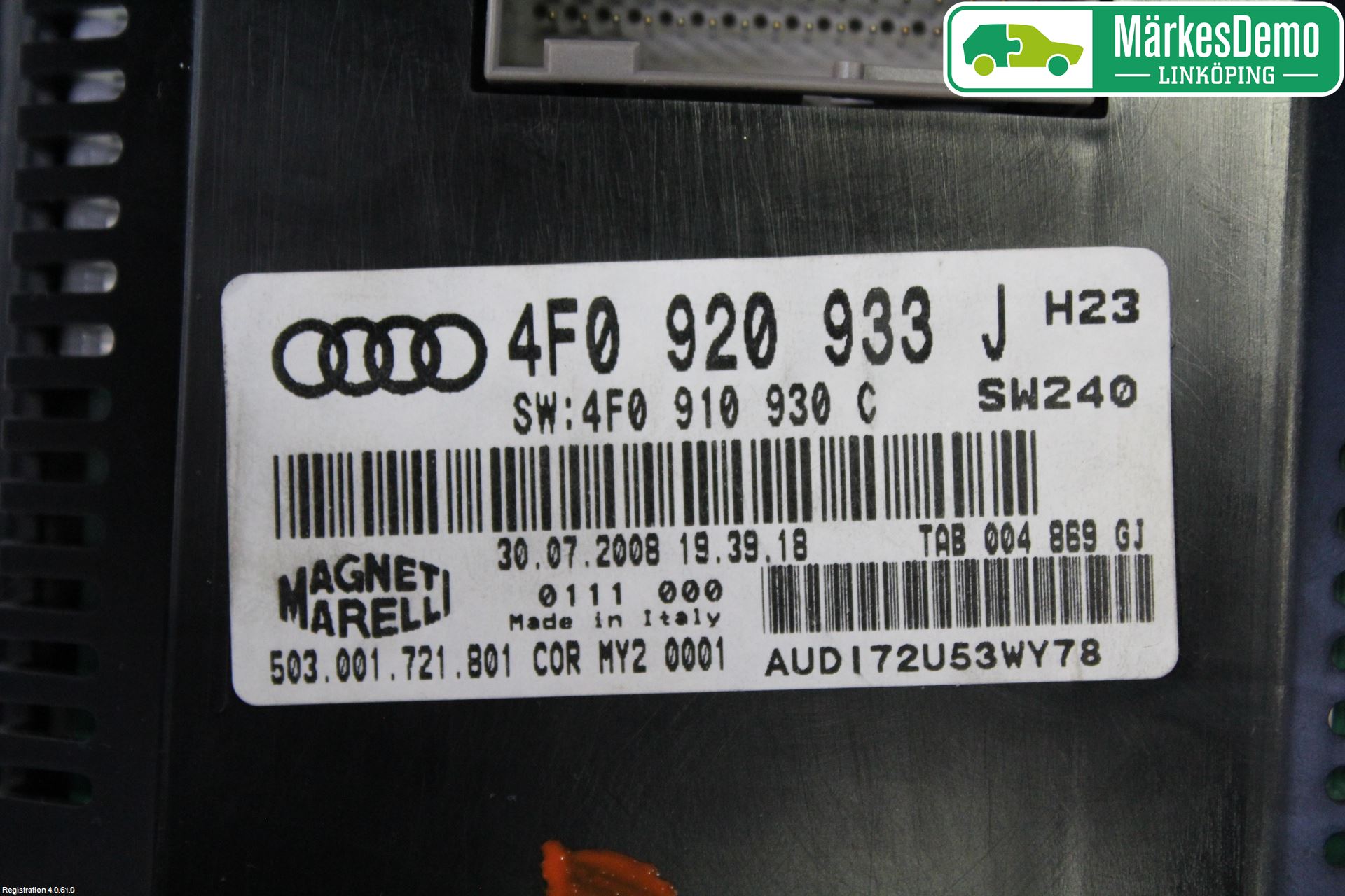 Audi ALLROAD 06-11 Instrument Komb