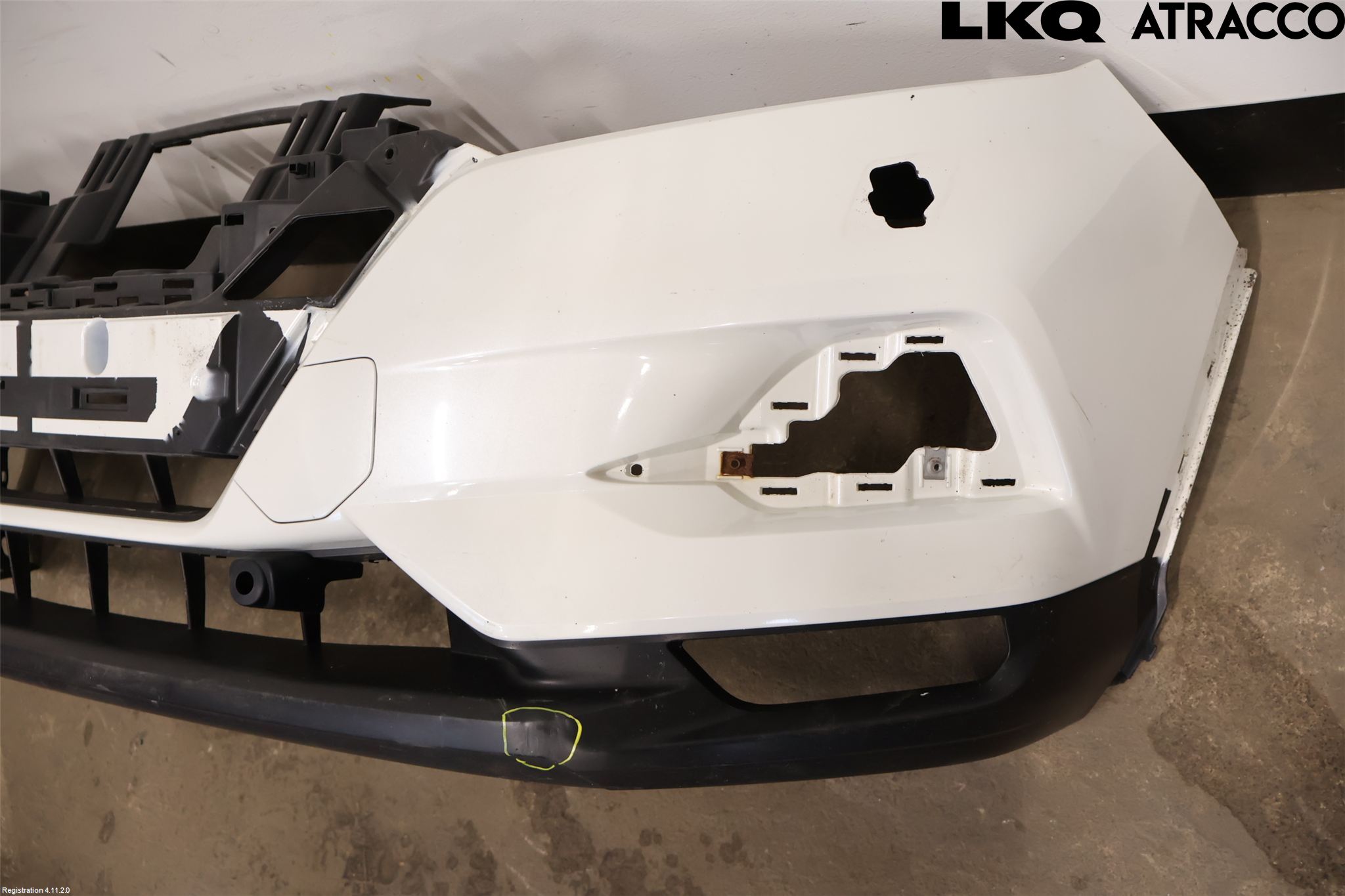 Nissan QASHQAI 17-21 Stötfångarbeklädnad Fram