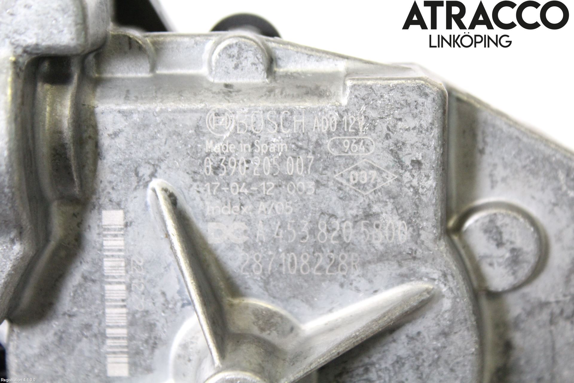 Renault KADJAR 15- Torkarmotor Baklucka