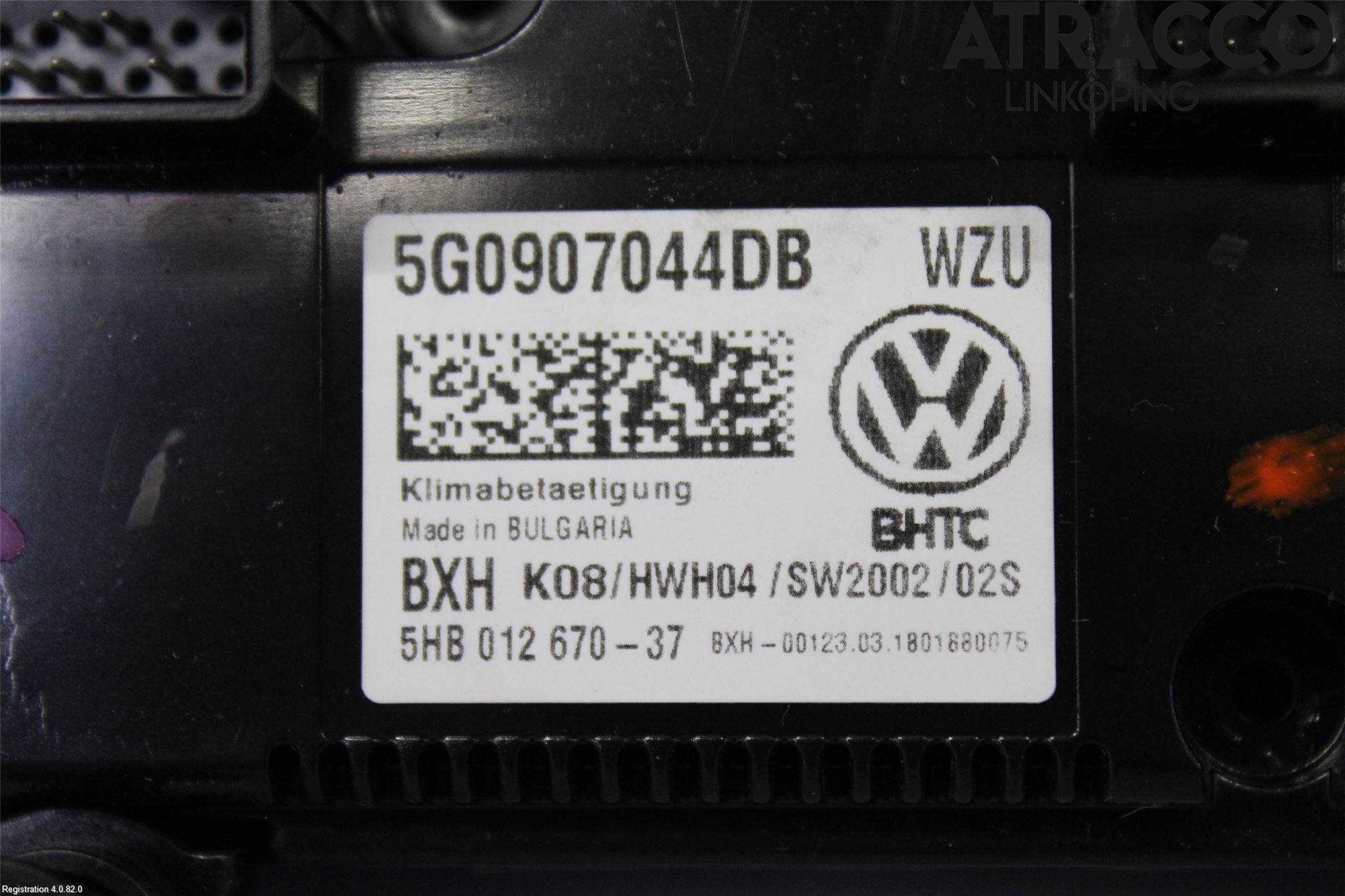 Volkswagen VW T-ROC 18- Ac Styrenhet Ac Manöveren