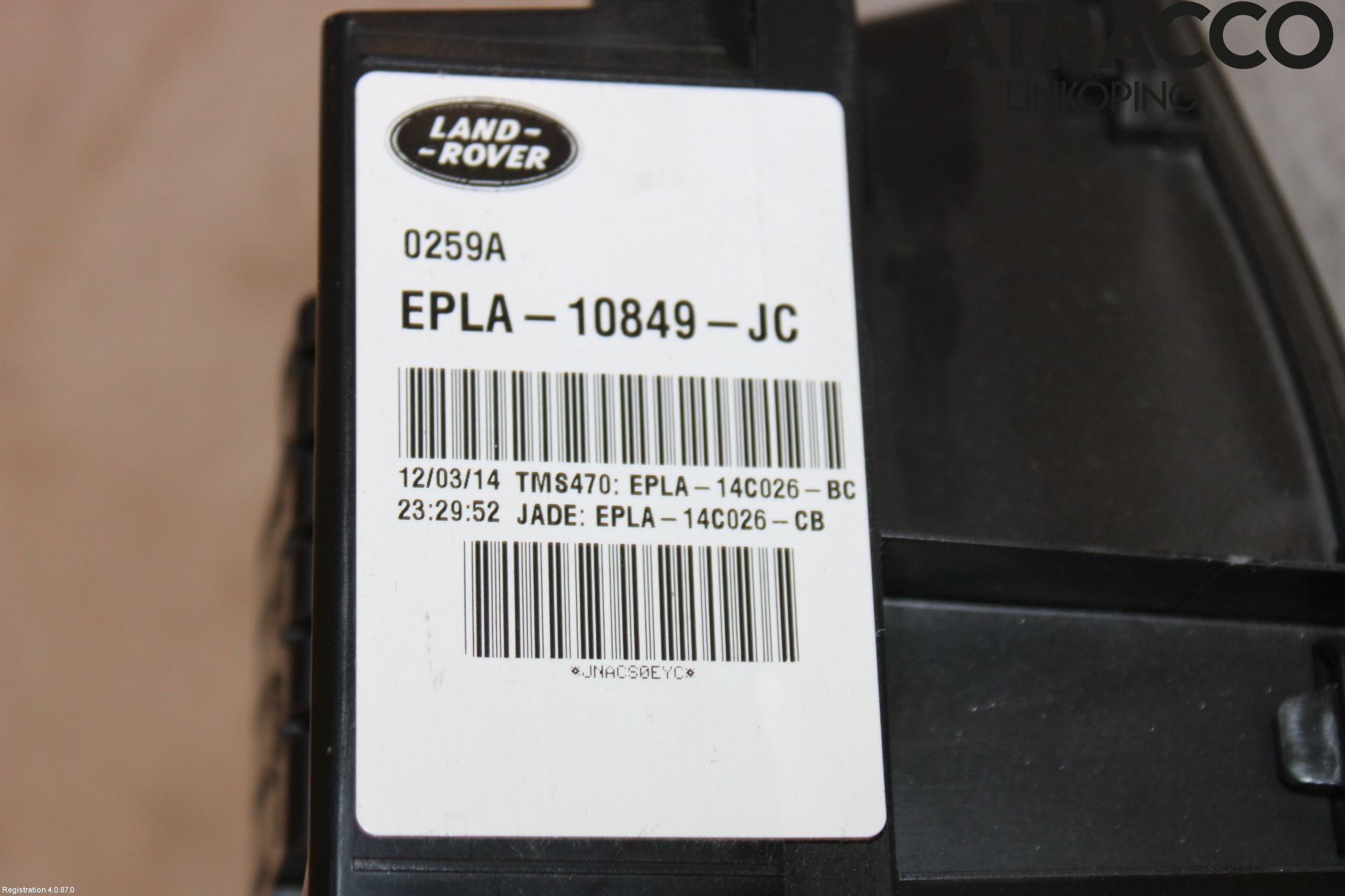 Landrover RANGE ROVER (L405) 13-21 Instrument Komb
