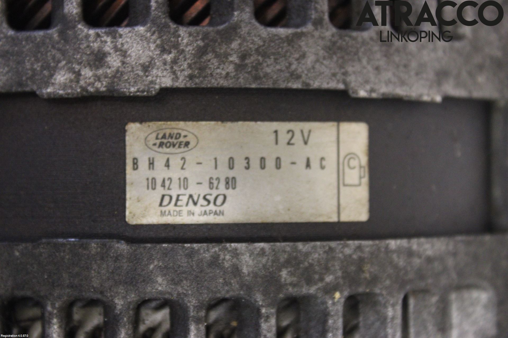 Landrover RANGE ROVER (L405) 13-21 Generator