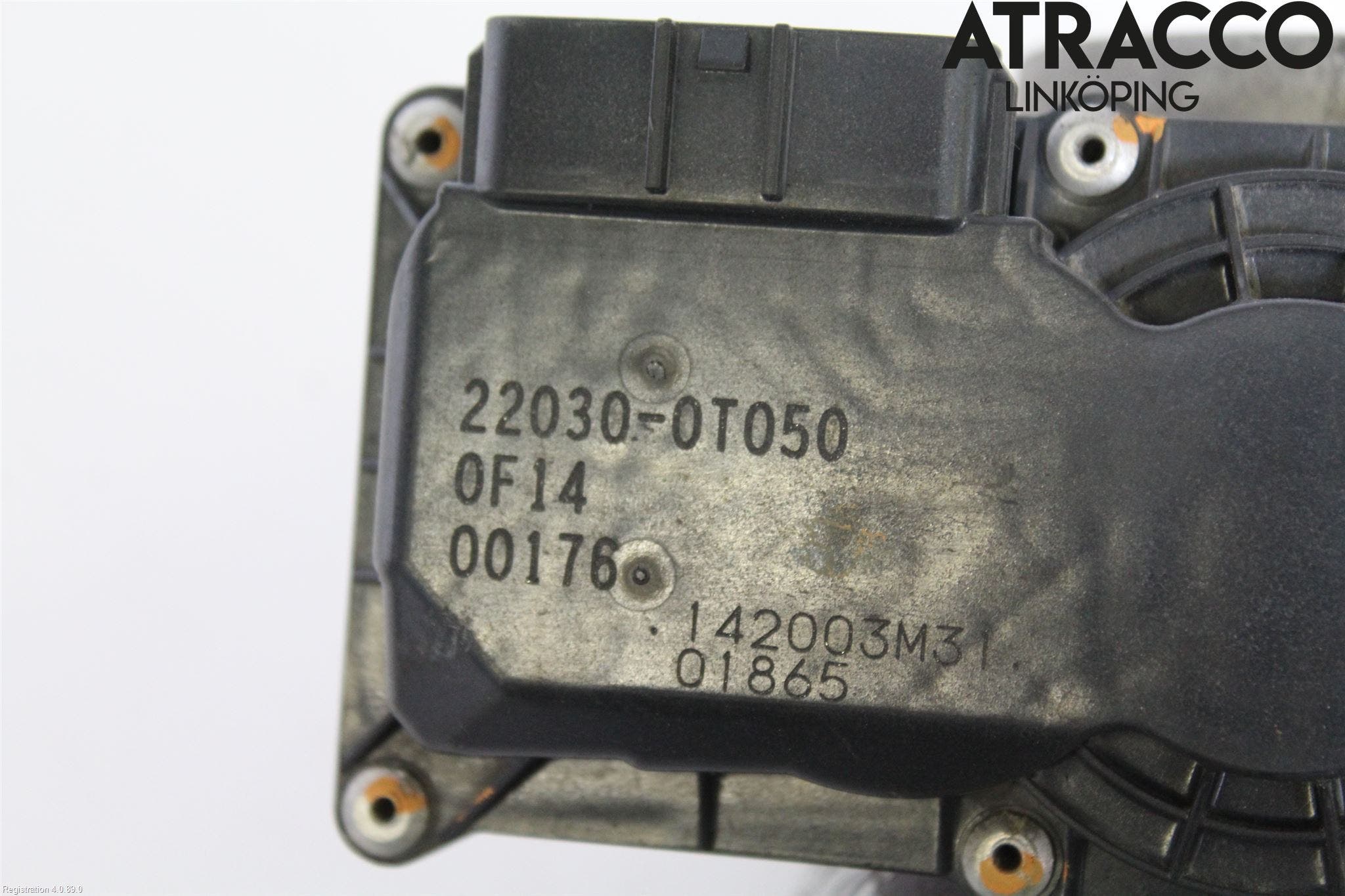 Toyota AURIS 10-12 Injspjällhus