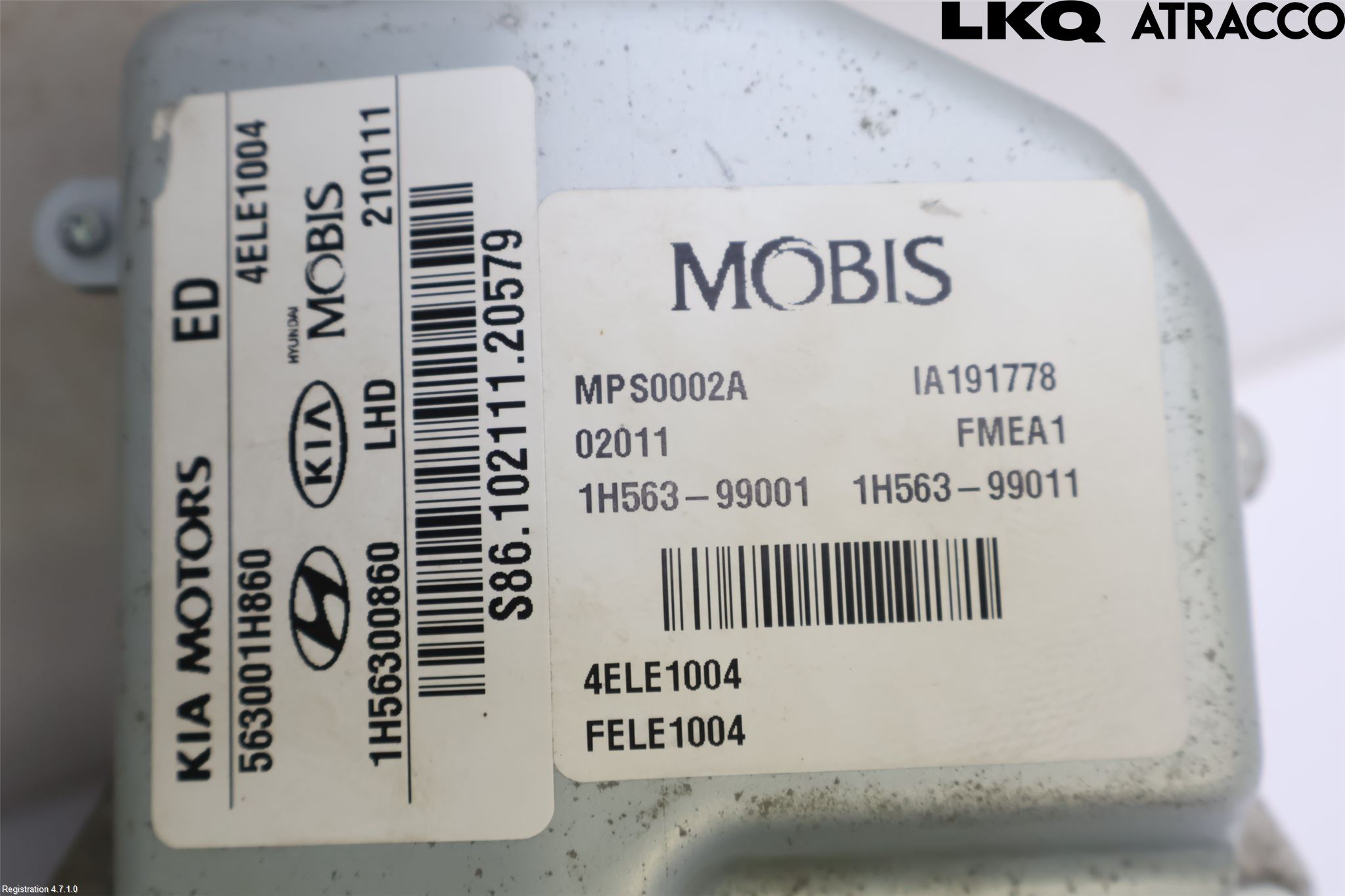 Kia CEED 06-12 Rattaxelagg Med Inb Servo