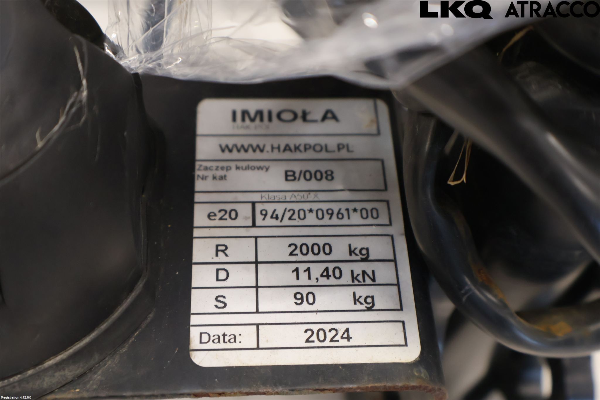 BMW 5 E60/61 Sed/Tou 02-10 Dragkrok