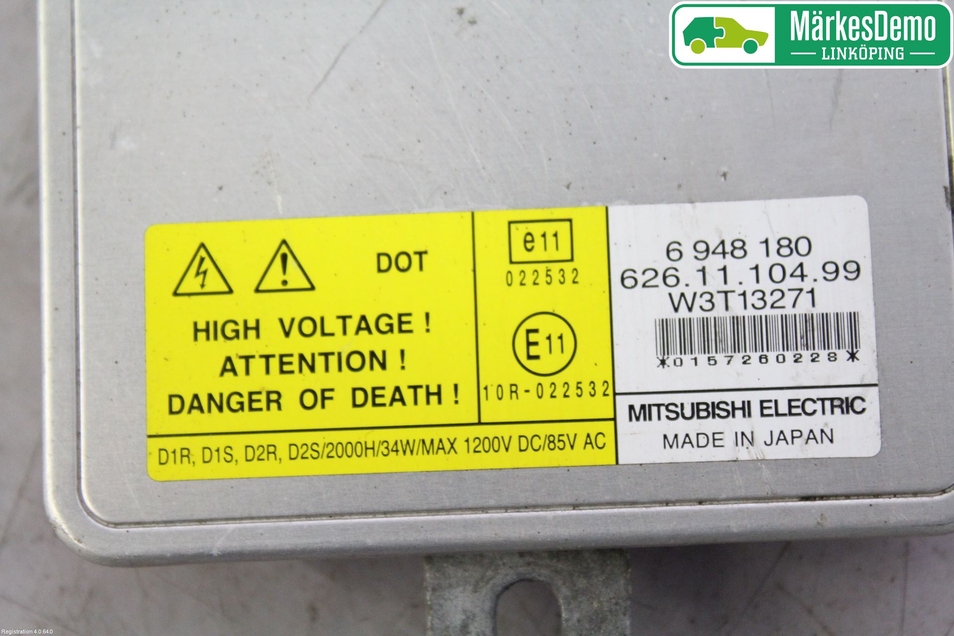 BMW 3 E90/91 SED/TOU 05-12 Styrenhet Strålkastare