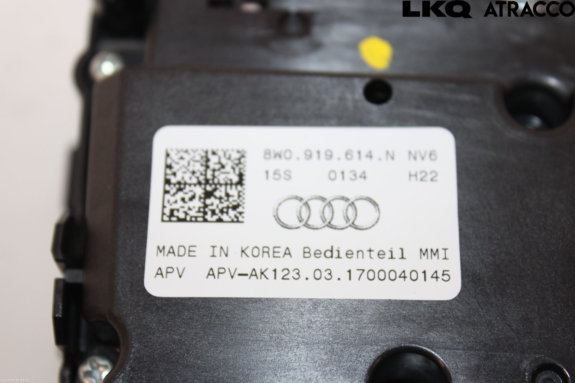 Audi A4/S4 B9 16-19 Strömställare Multifunktion