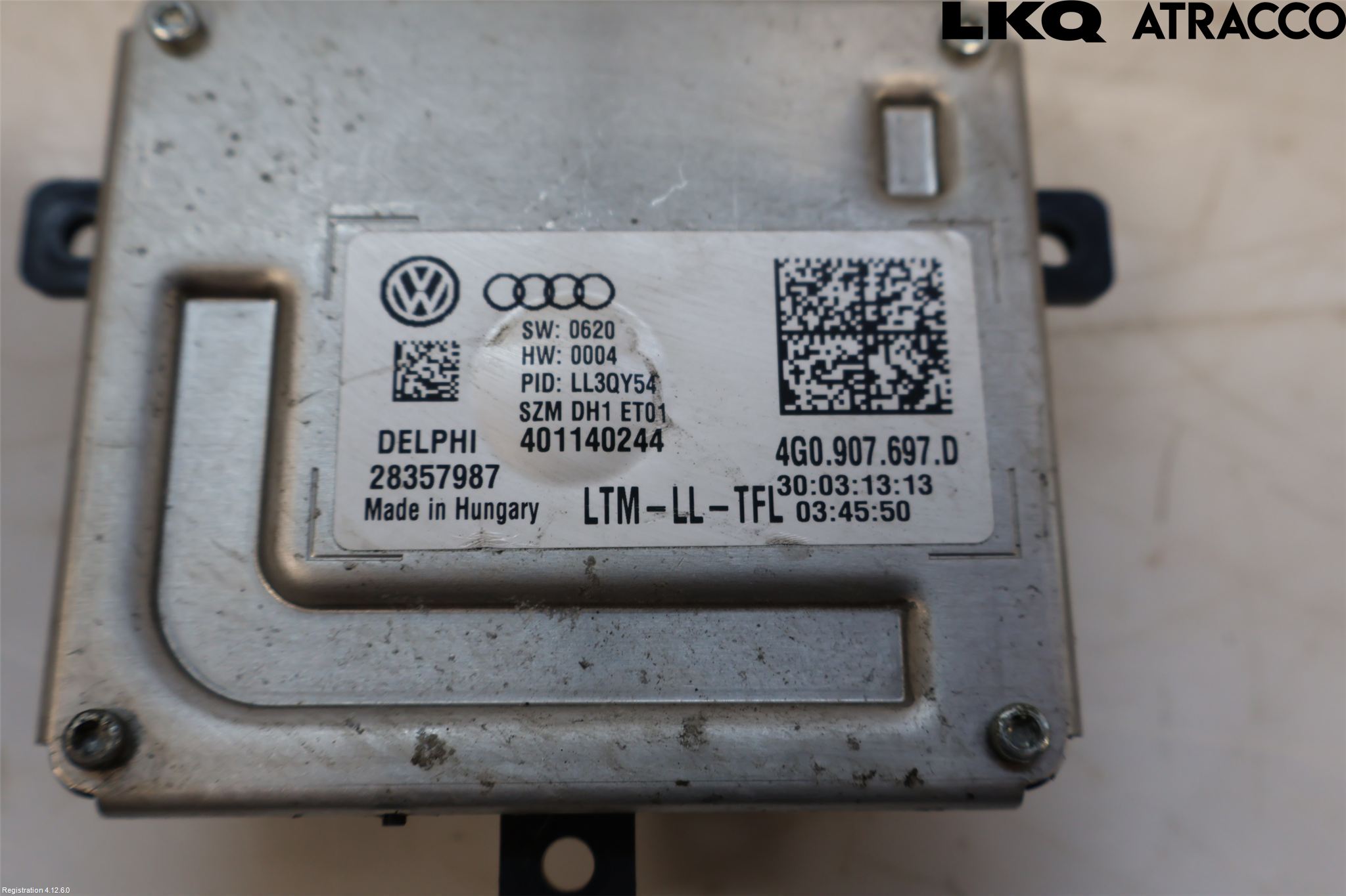 Audi A4 ALLROAD 09-16 Styrenhet Strålkastare