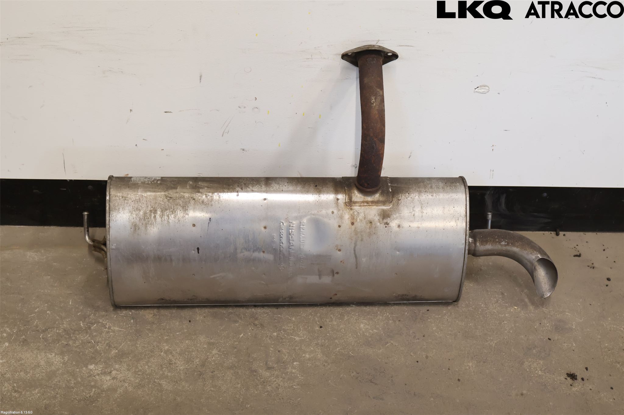 Nissan QASHQAI 17-21 Avgas Bakre Dämpare