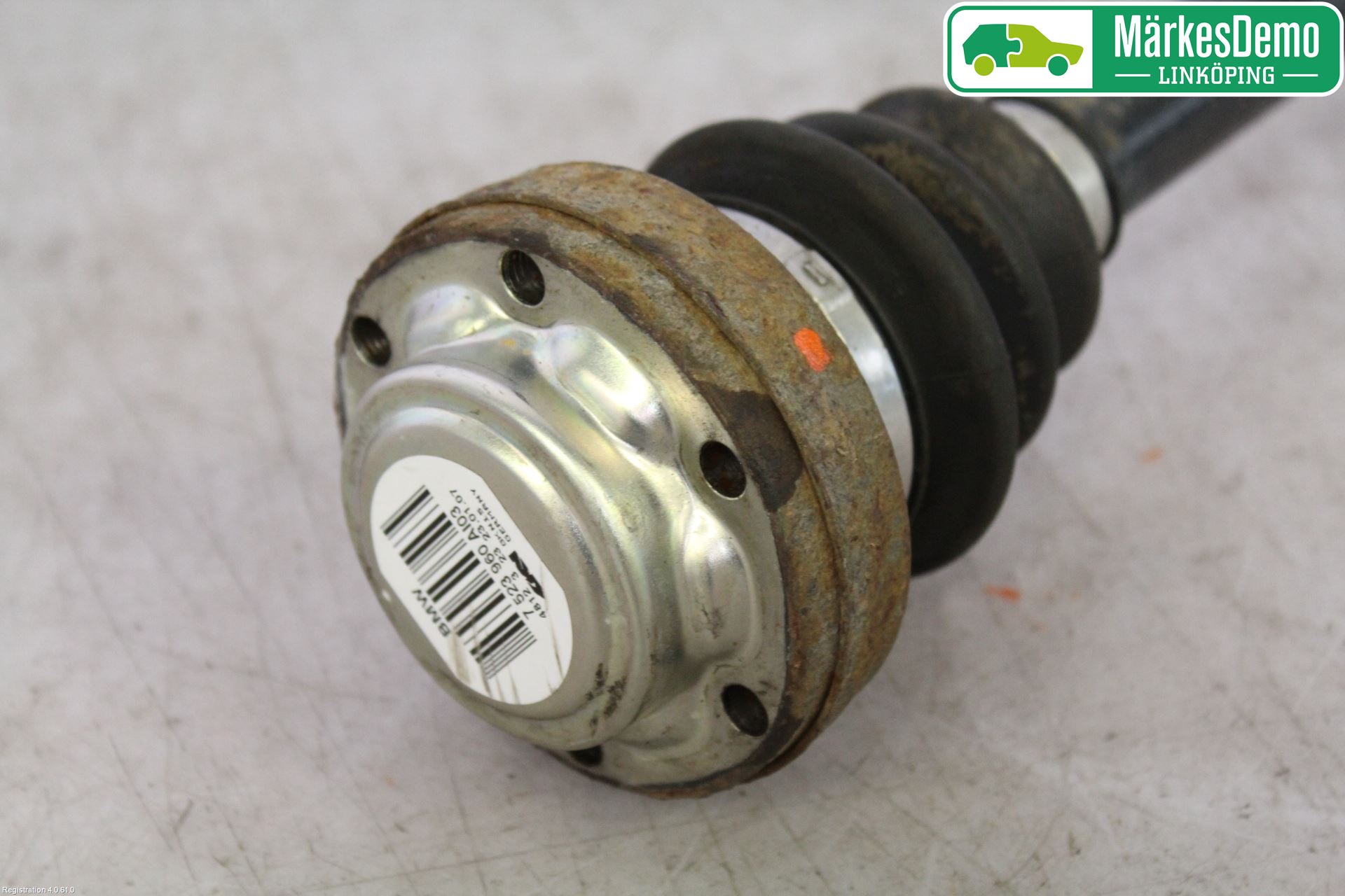 BMW 3 E90/91 SED/TOU 05-12 Drivaxel Bak Höger