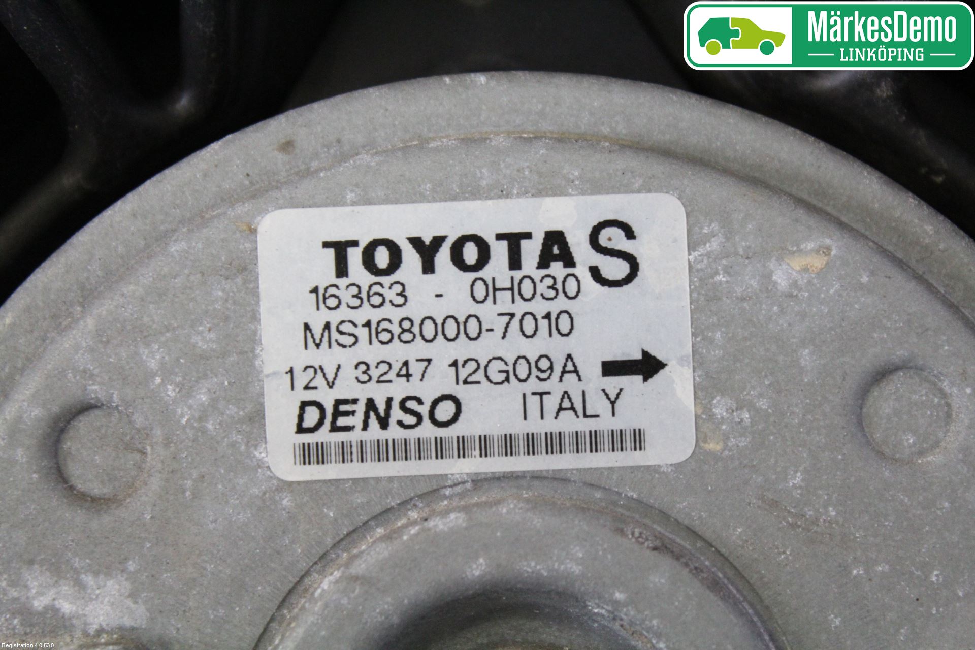 Toyota AVENSIS 03-06 Kylfläkt El