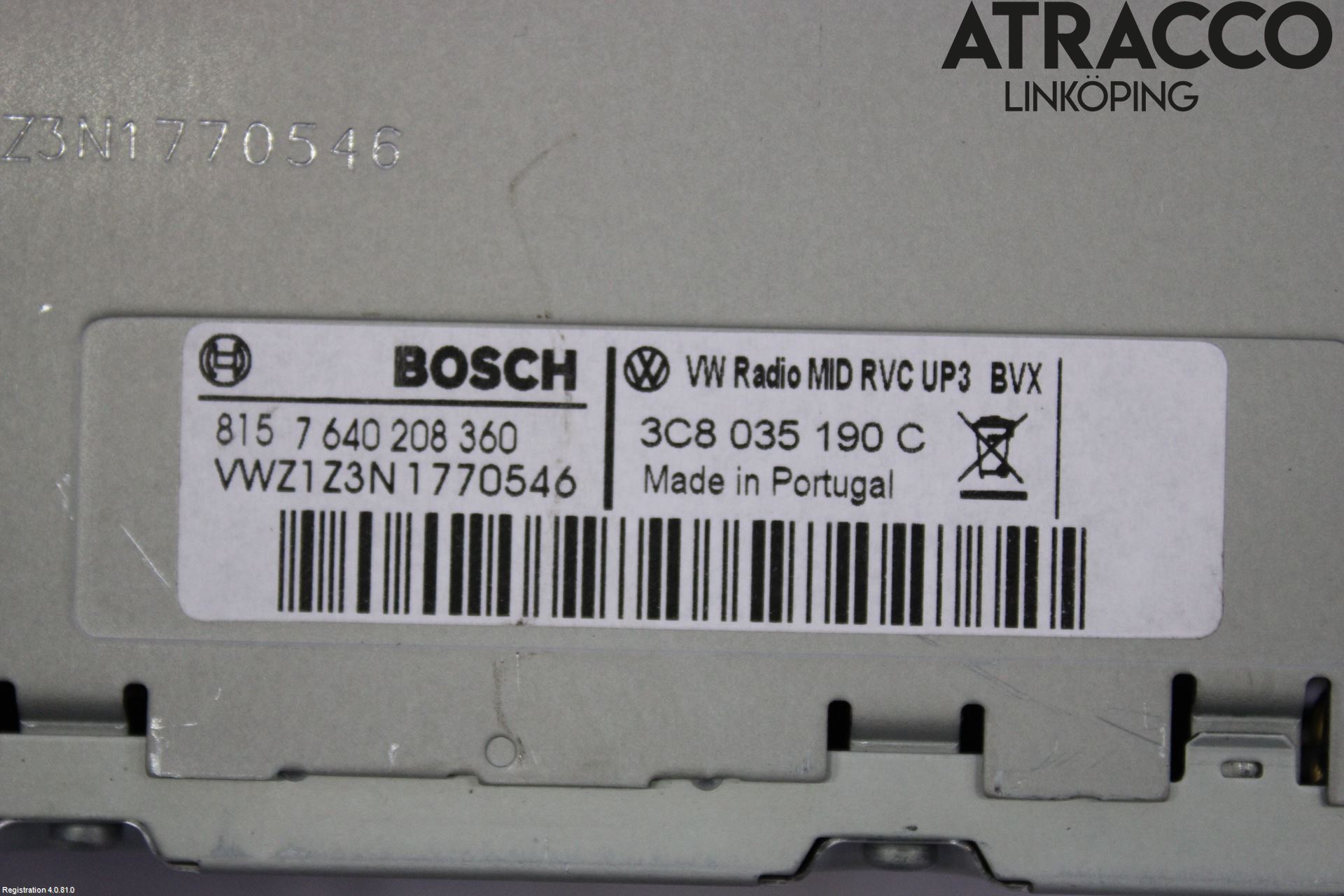 Volkswagen VW PASSAT 11-14 Cd Radio - Multimediapanel