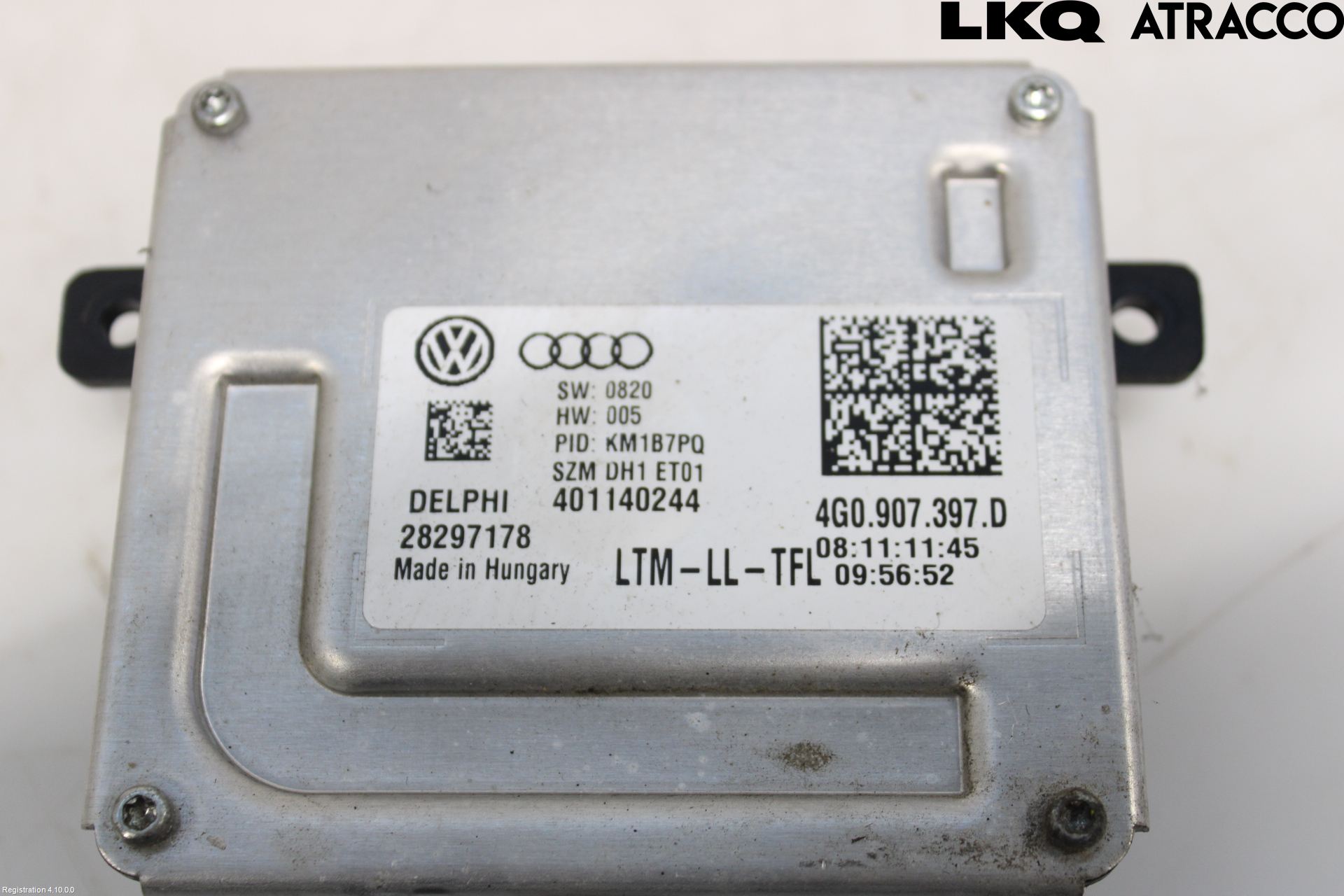 Audi A4 12-15 Styrenhet Strålkastare
