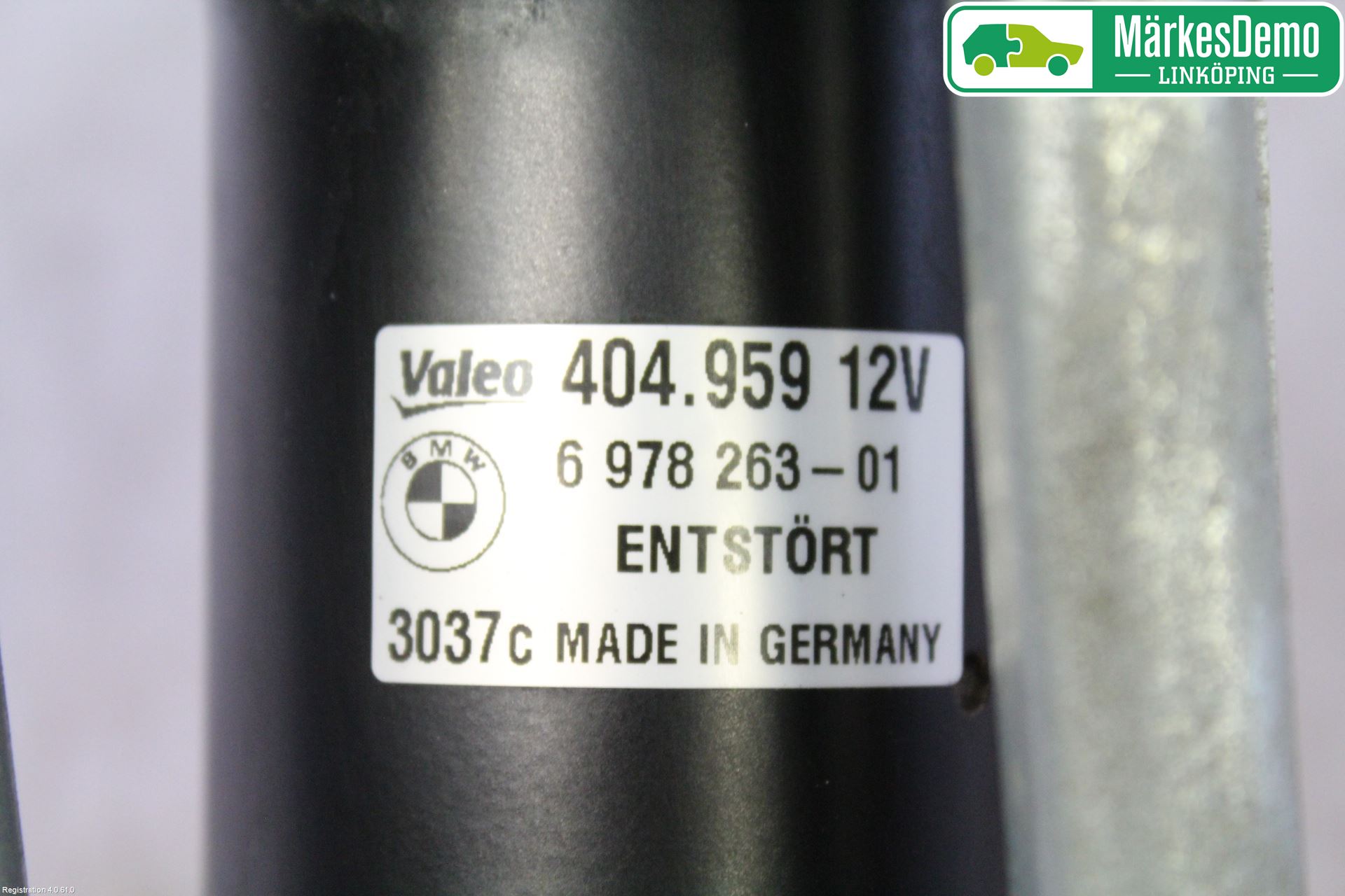 BMW 3 E90/91 SED/TOU 05-12 Torkarmekanism Vindruta