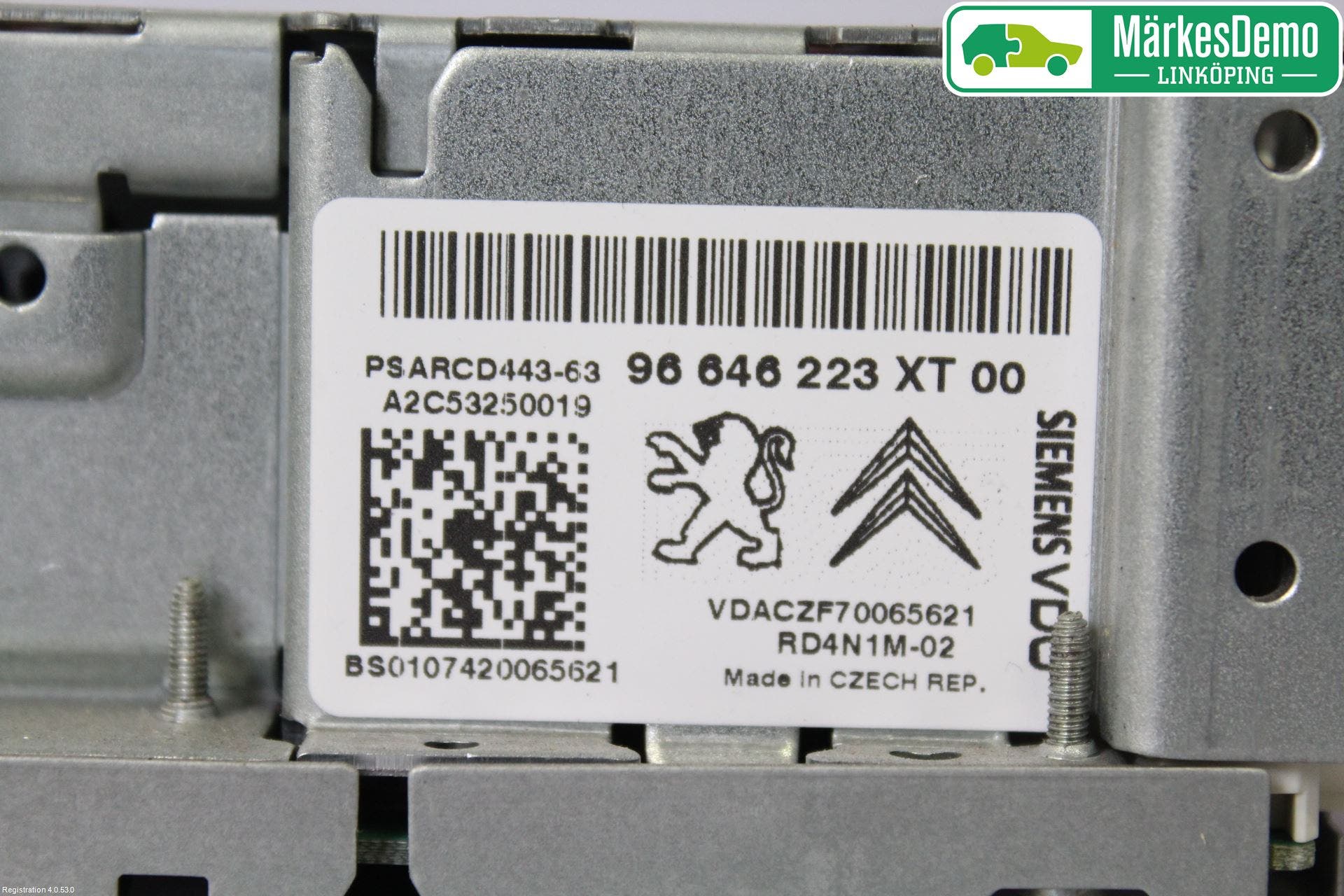 Citroen C4 PICASSO 06-13 Cd Radio - Multimediapanel
