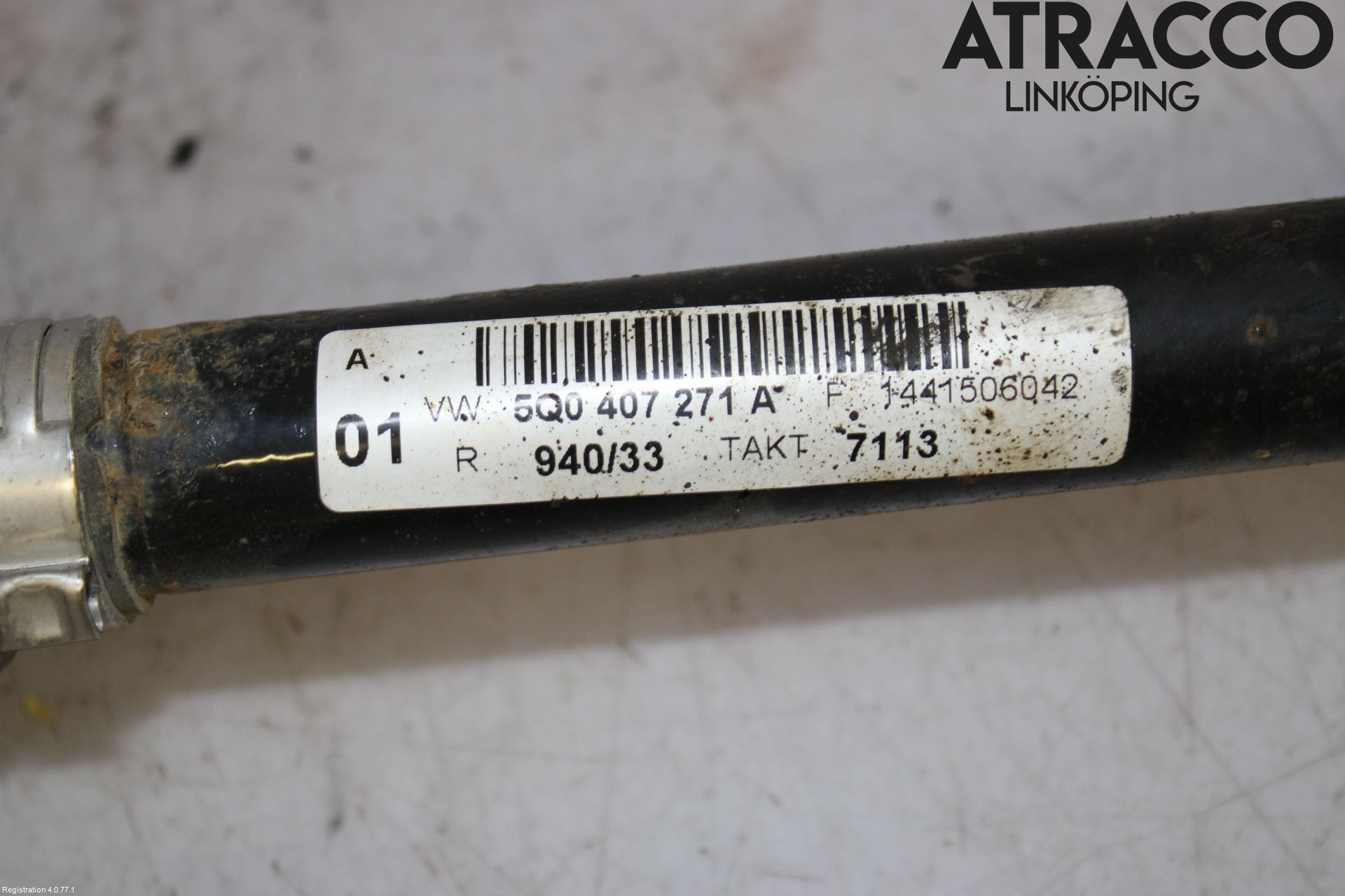 Volkswagen VW GOLF / E-GOLF VII 13-20 Drivaxel Fram Vänster