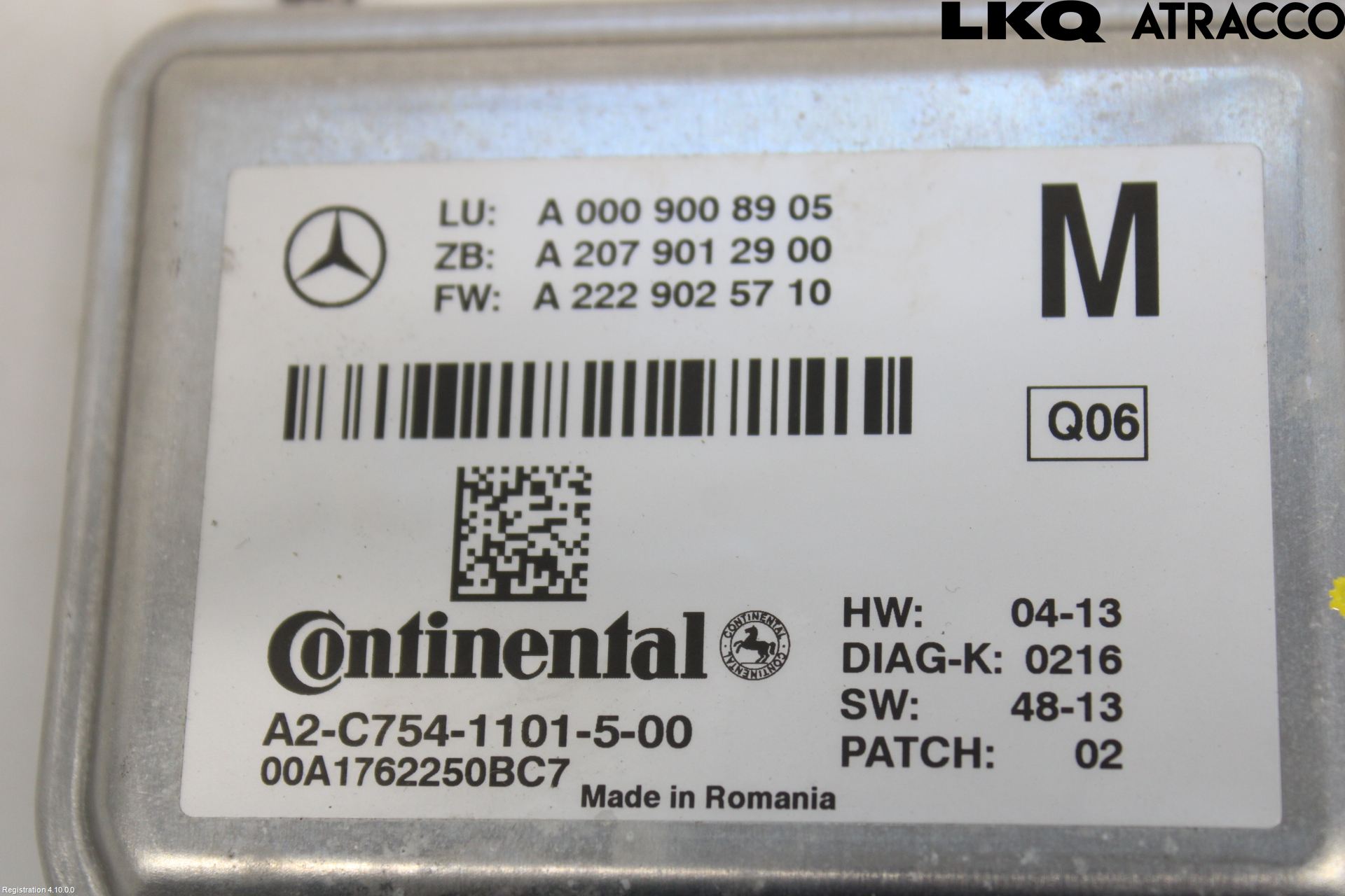 Mercedes-Benz MB VITO/V-KLASS (W640,W447,W448) 14- Parkeringshjälp Kamera