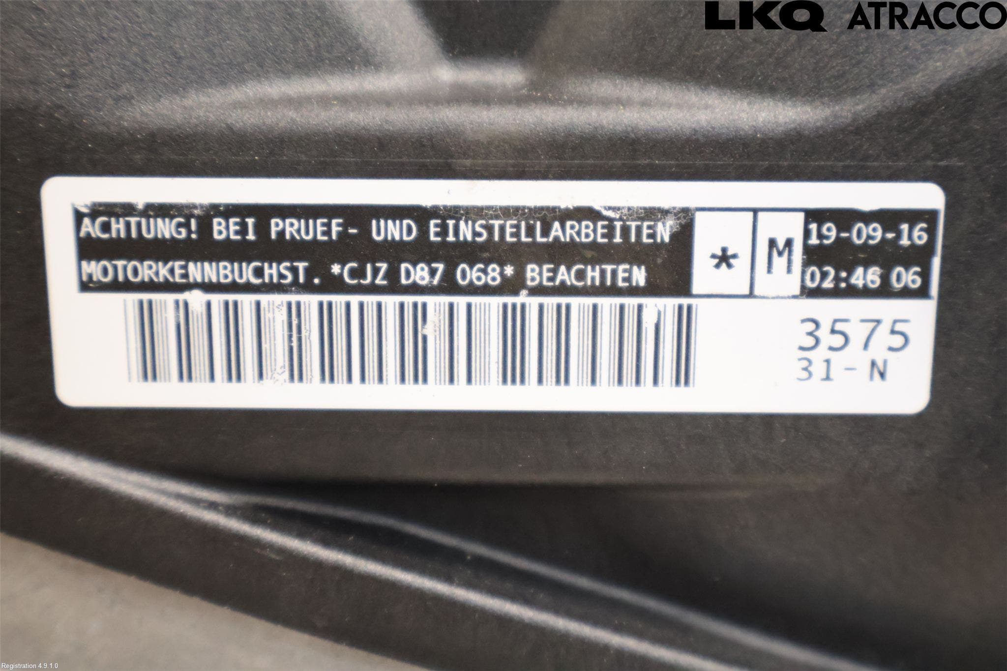 Skoda RAPID Motor Bensin