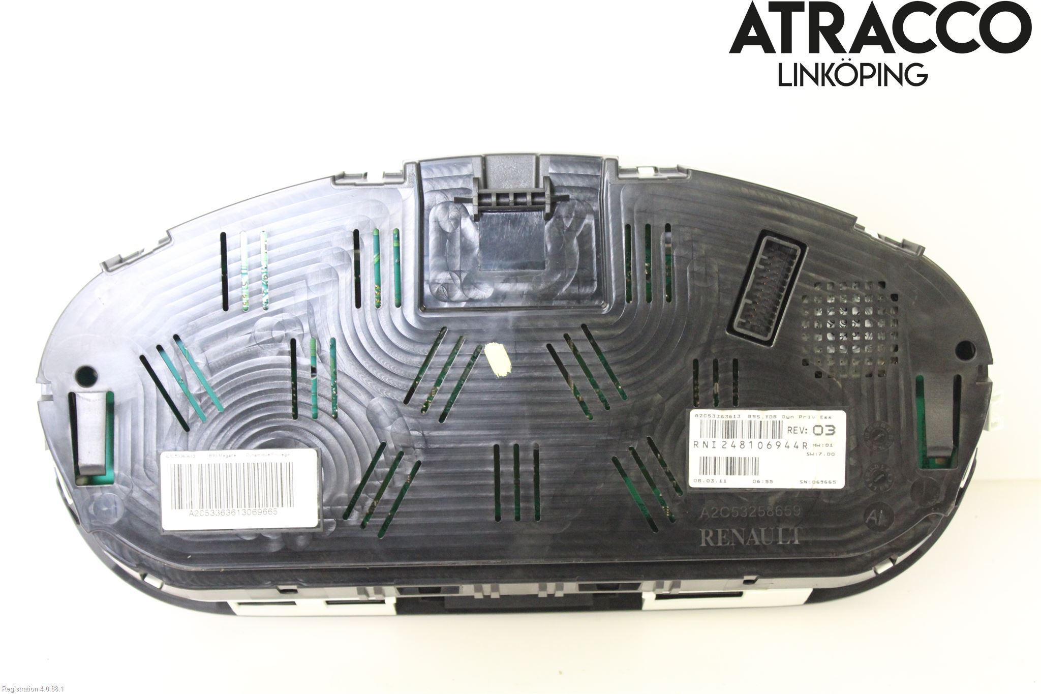 Renault MEGANE III 09-15 Instrument Komb