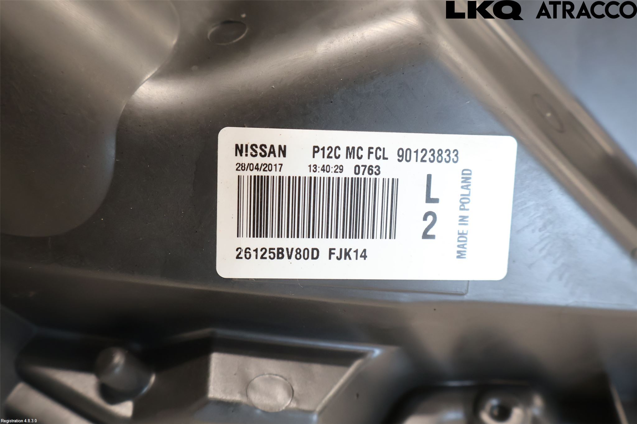 Nissan JUKE 14-19 Positionsljus Fram Vä