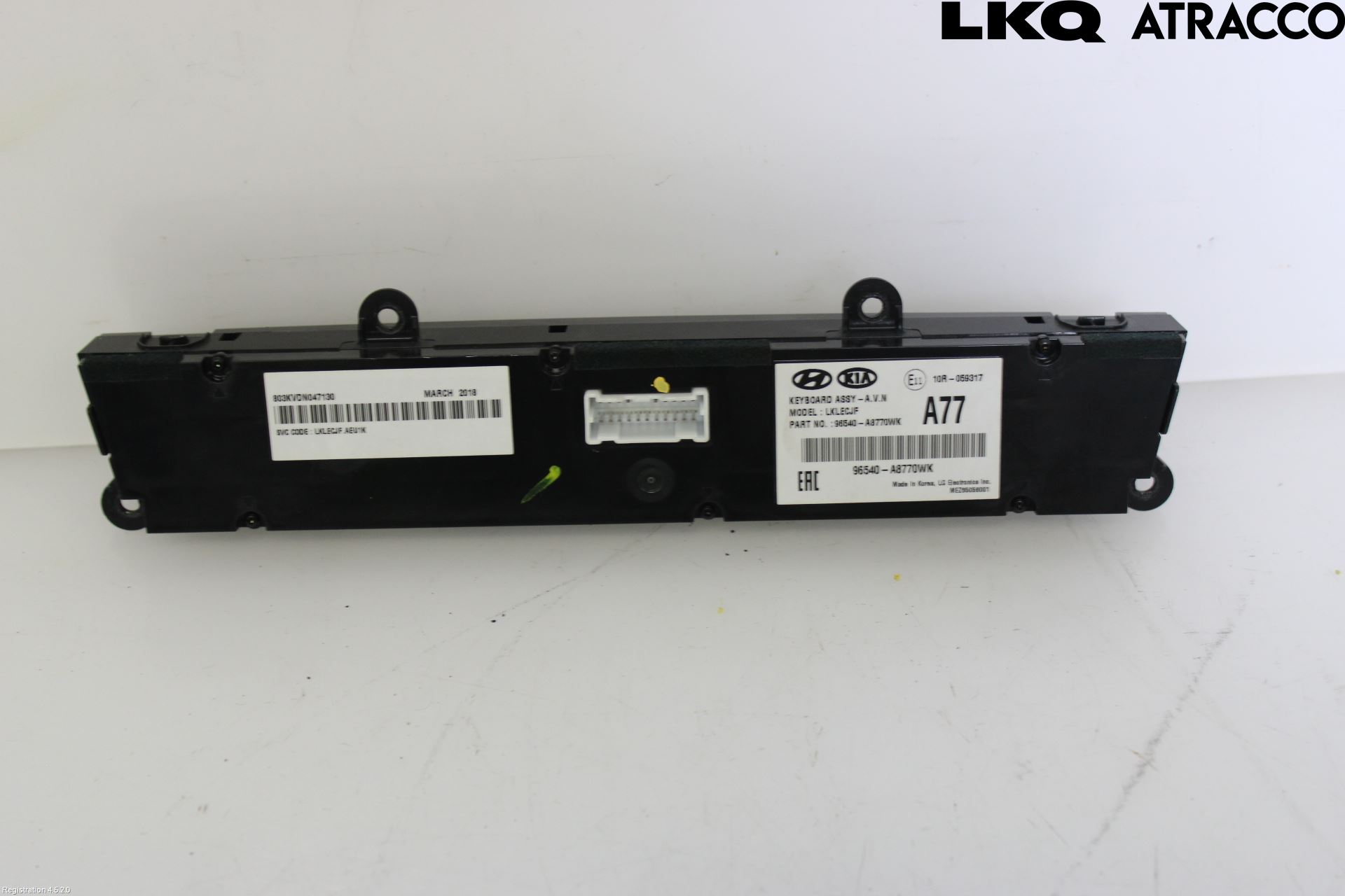 Kia OPTIMA 16-20 Cd Radio - Multimediapanel